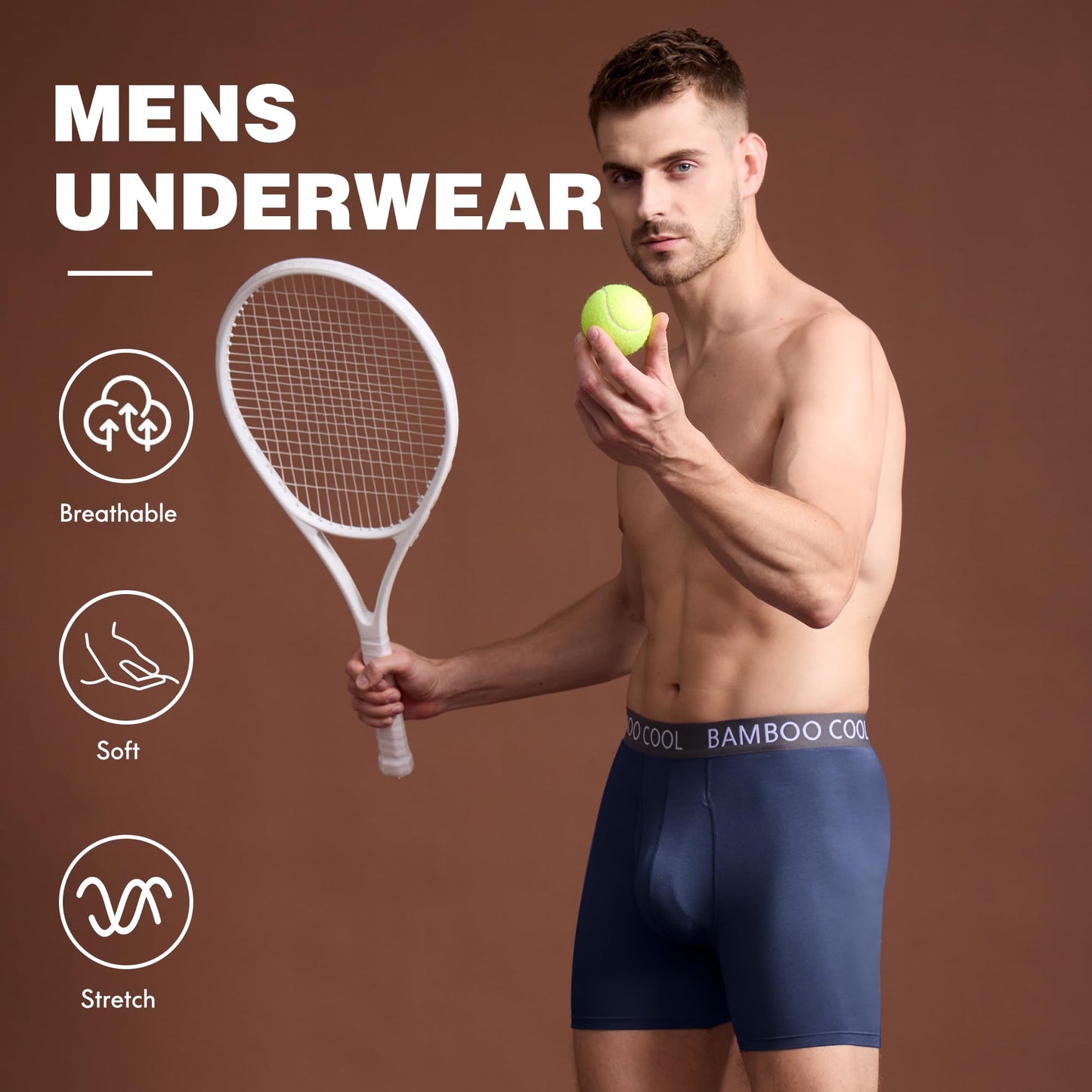 Breathable Men's Underwear Set