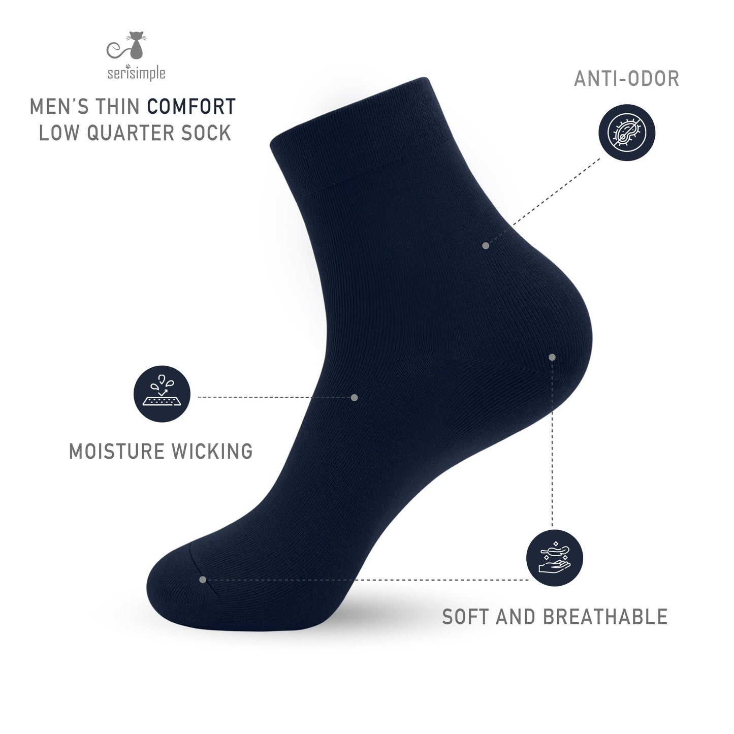 Viscose Bamboo Men’s Socks