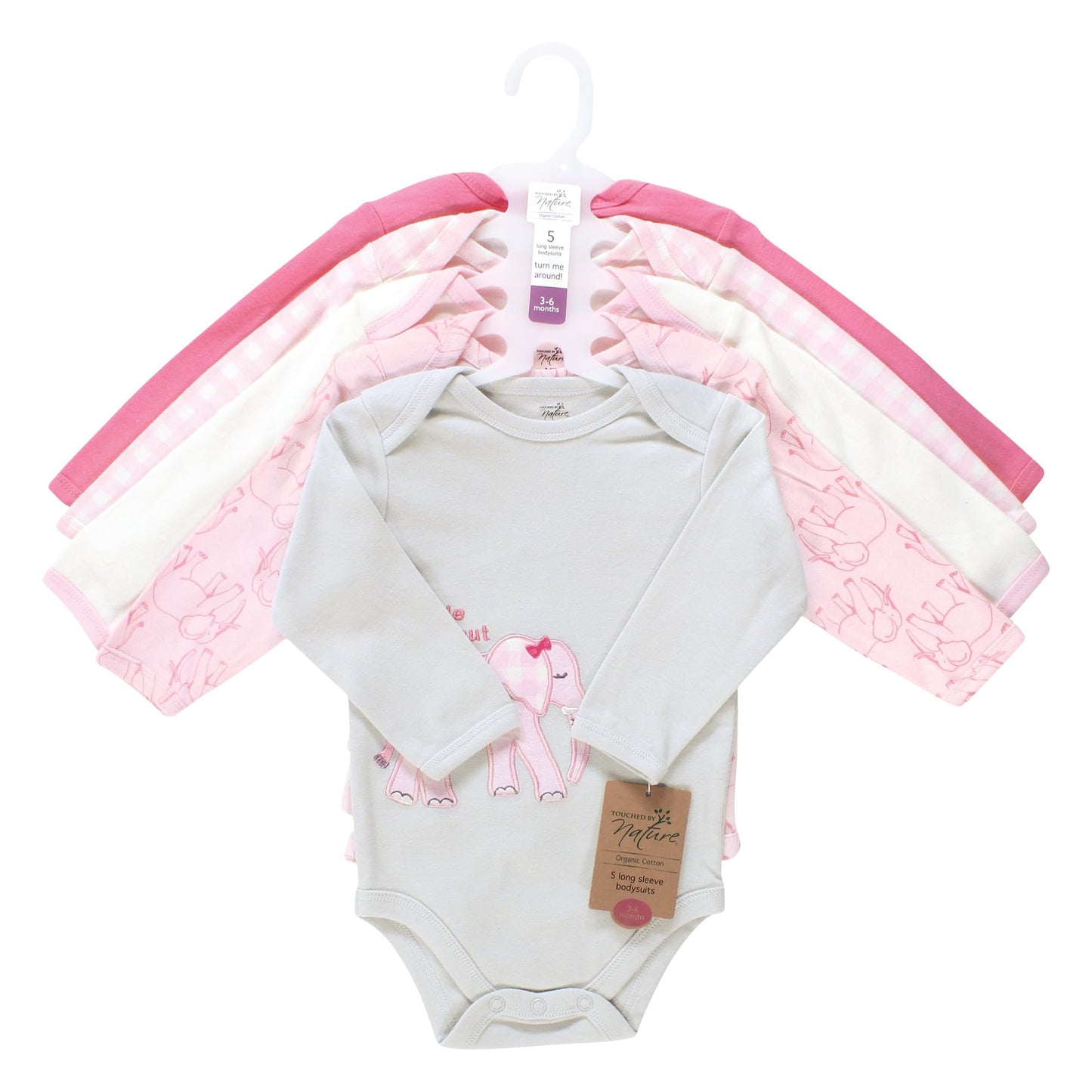 Unisex Baby Long-Sleeve Bodysuits