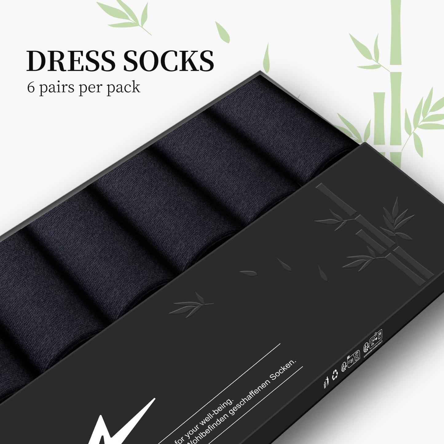 Soft Breathable Dress Socks