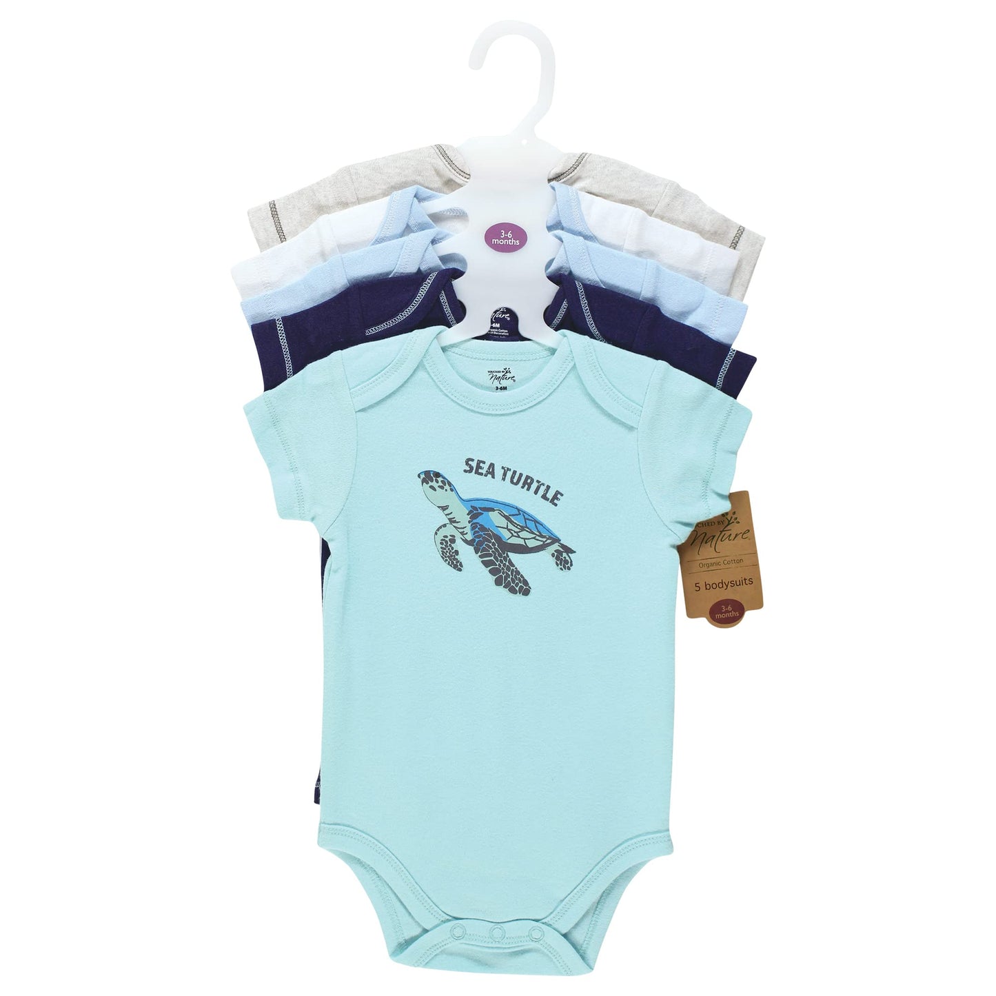 Unisex Baby Organic Cotton Bodysuits