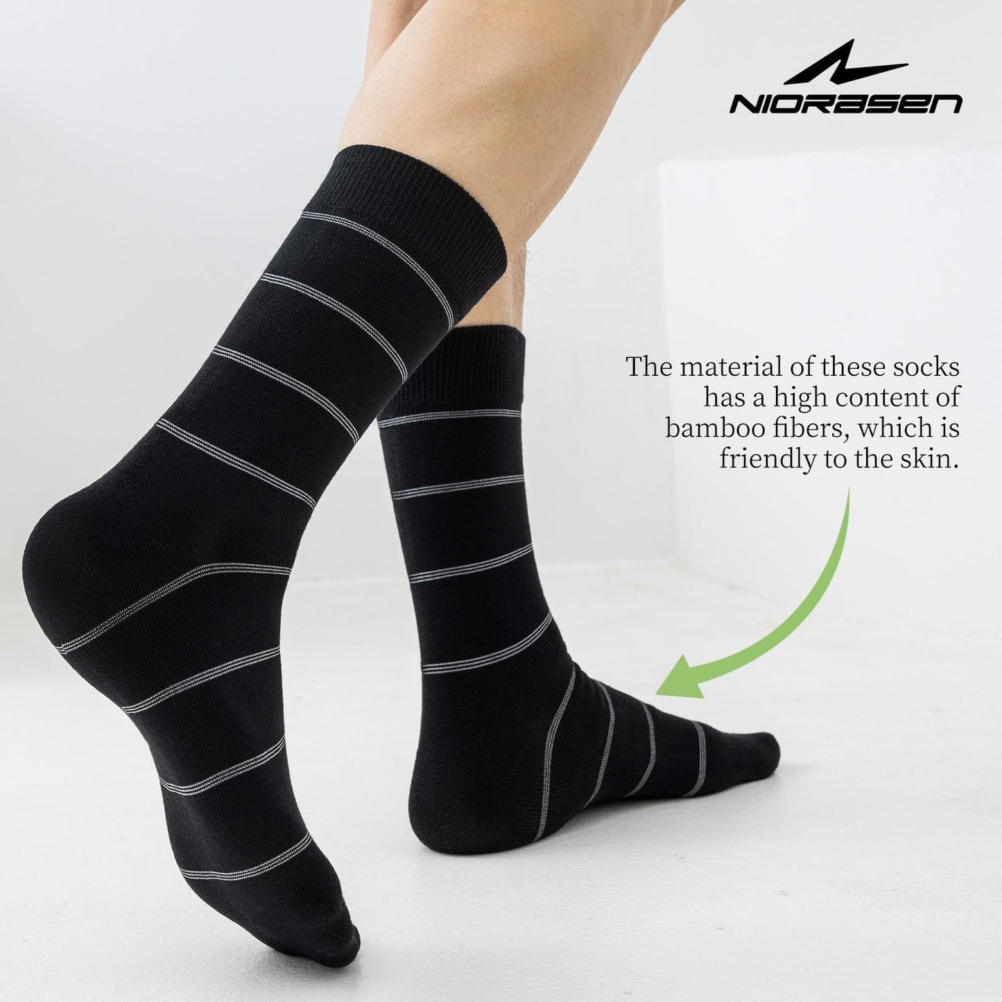 Soft Breathable Dress Socks