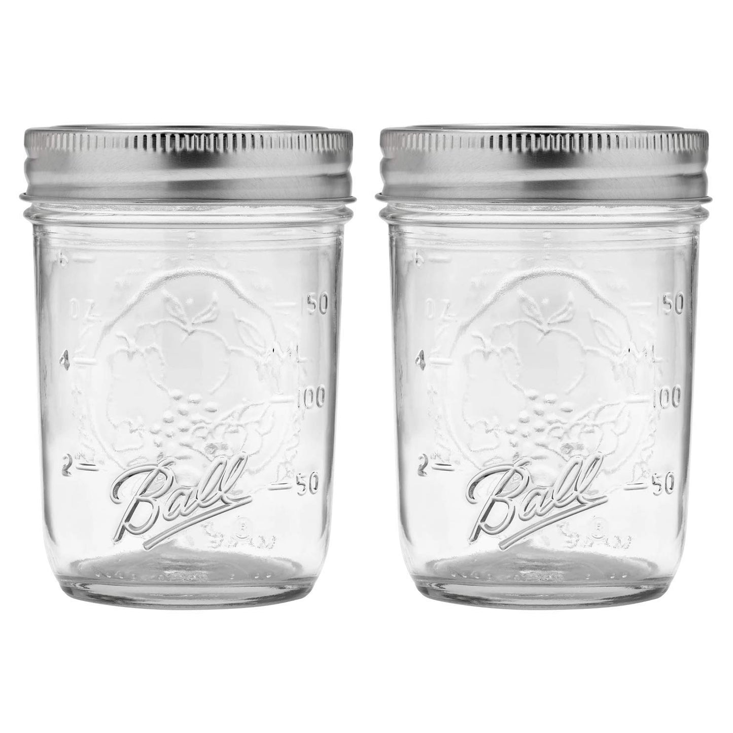 Wide Mason Jars with Lids