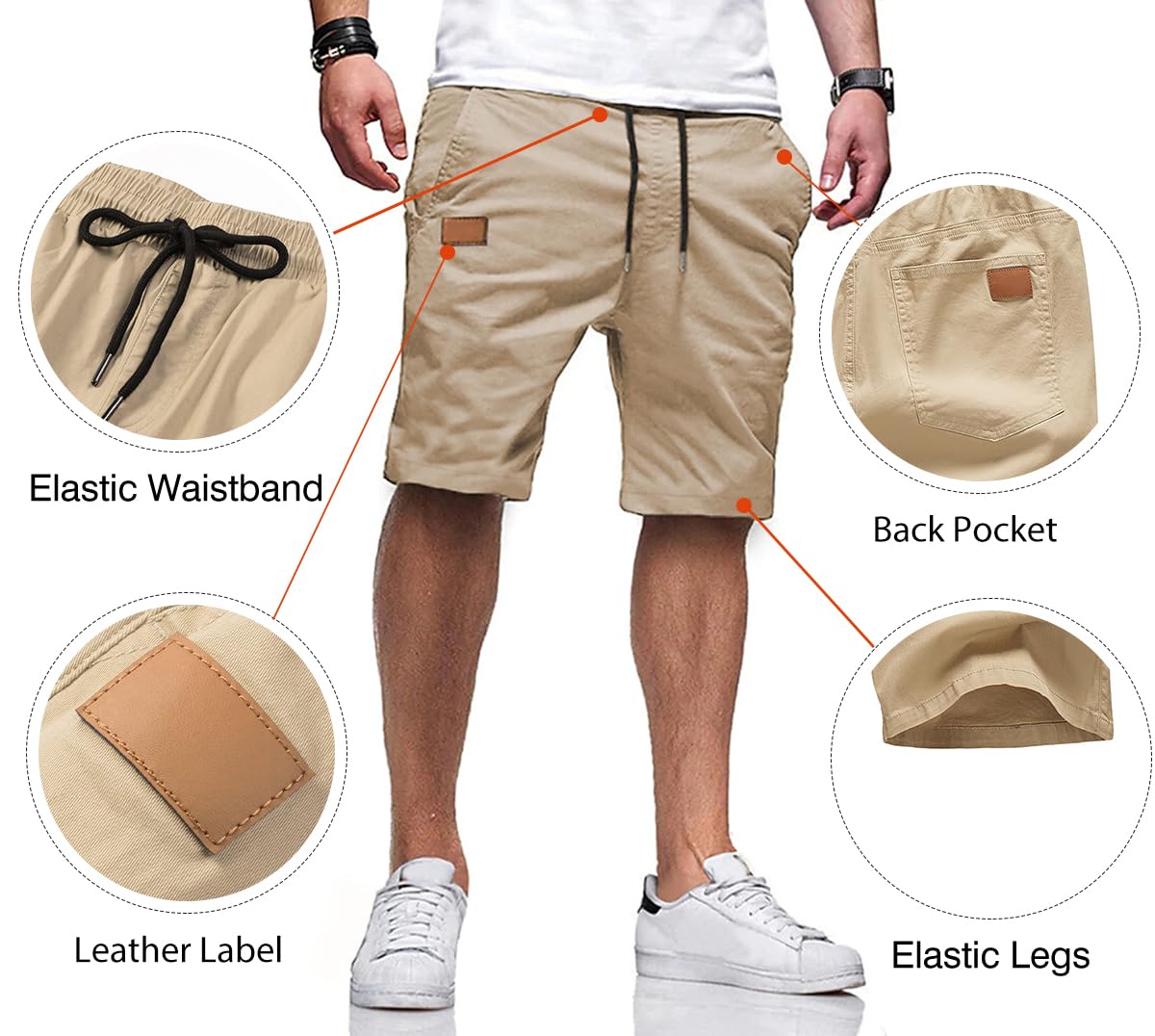 Men's Cotton Casual Shorts