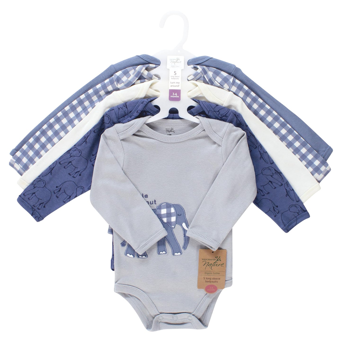 Unisex Baby Long-Sleeve Bodysuits