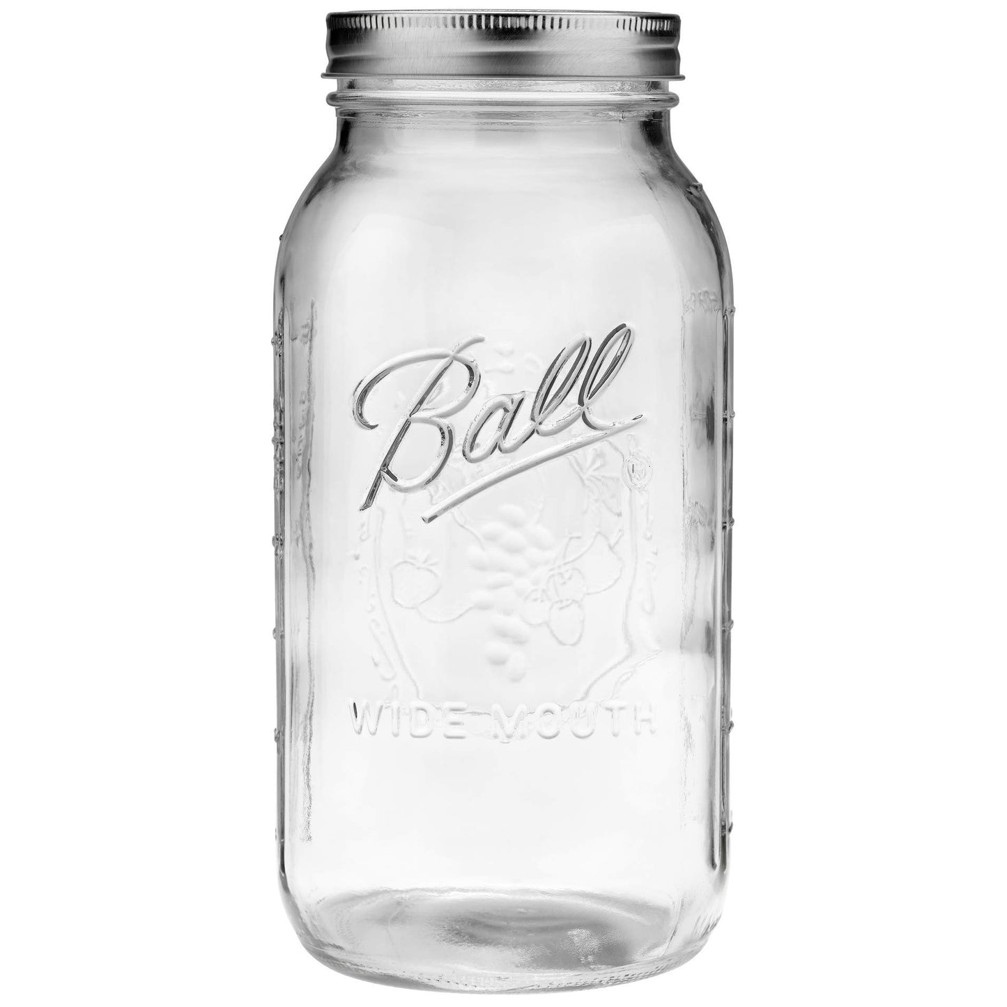 Wide Mason Jars with Lids