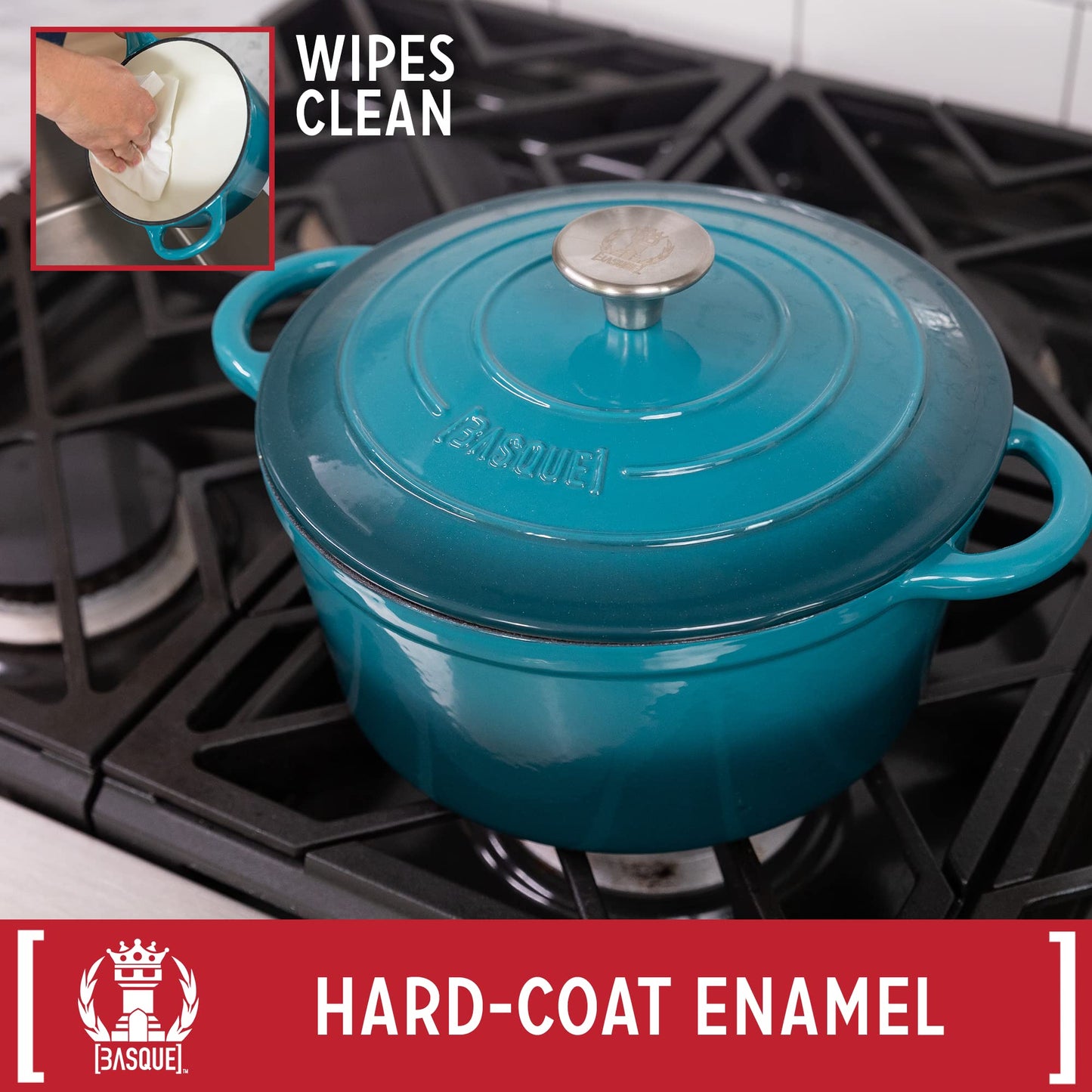 7-Piece Enameled Cookware Set