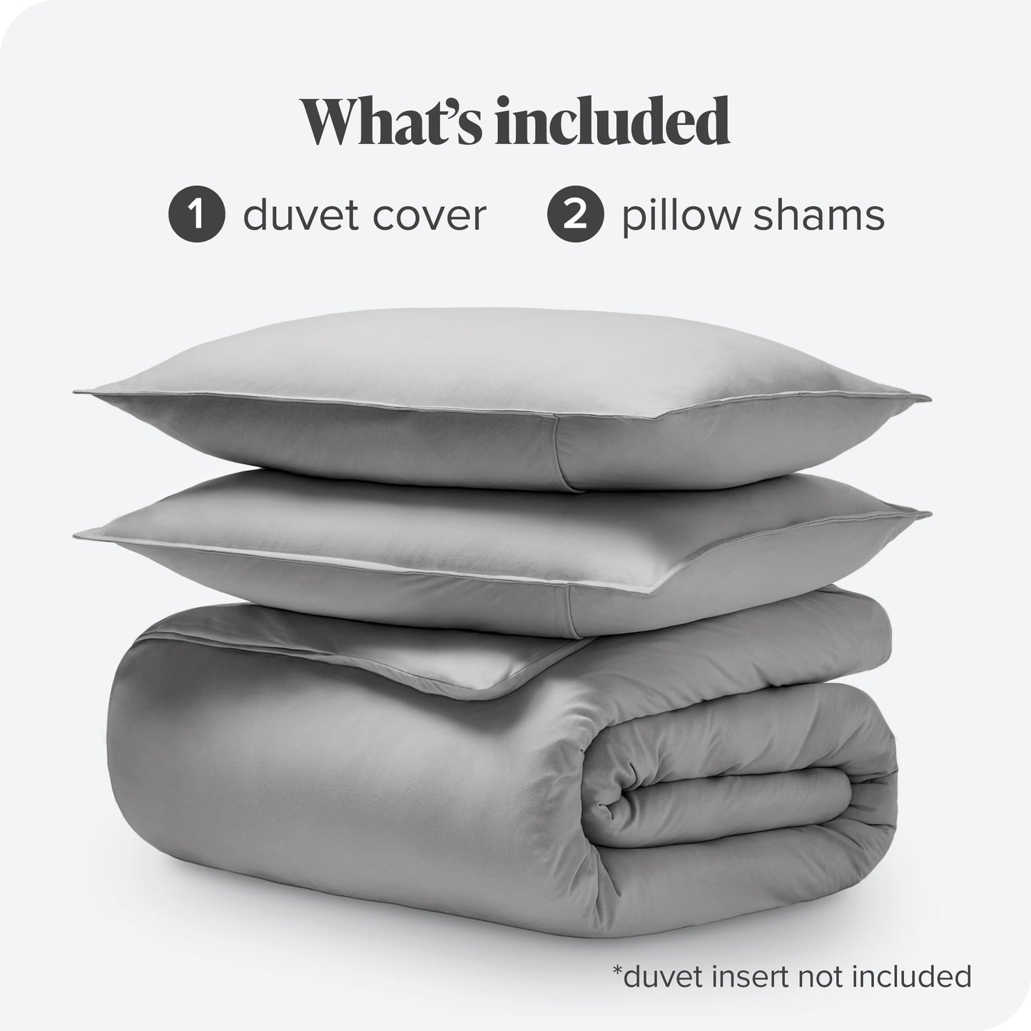 100% Organic Cotton Jersey Duvet Cover Set - Full/Queen Size - Ultra Soft - 100% Cotton - 3pcs - Corner Ties - Button Closure - Bedding Duvet Cover & Pillow Shams (Full/Queen, White)