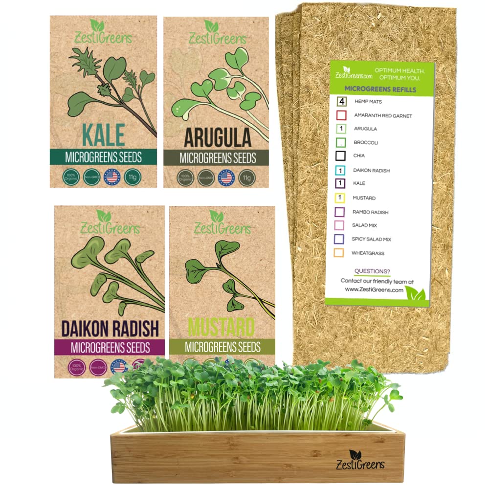 9-Seed Microgreens Refill Set