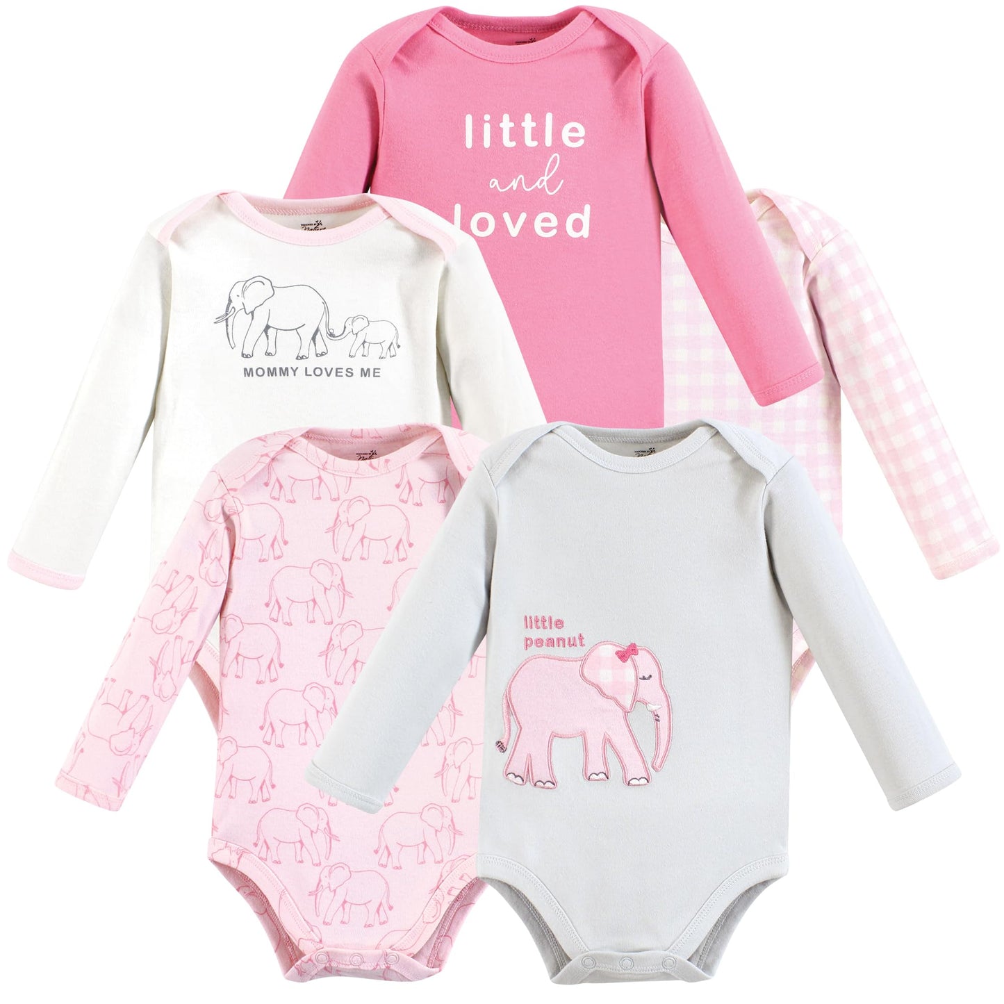 Unisex Baby Long-Sleeve Bodysuits