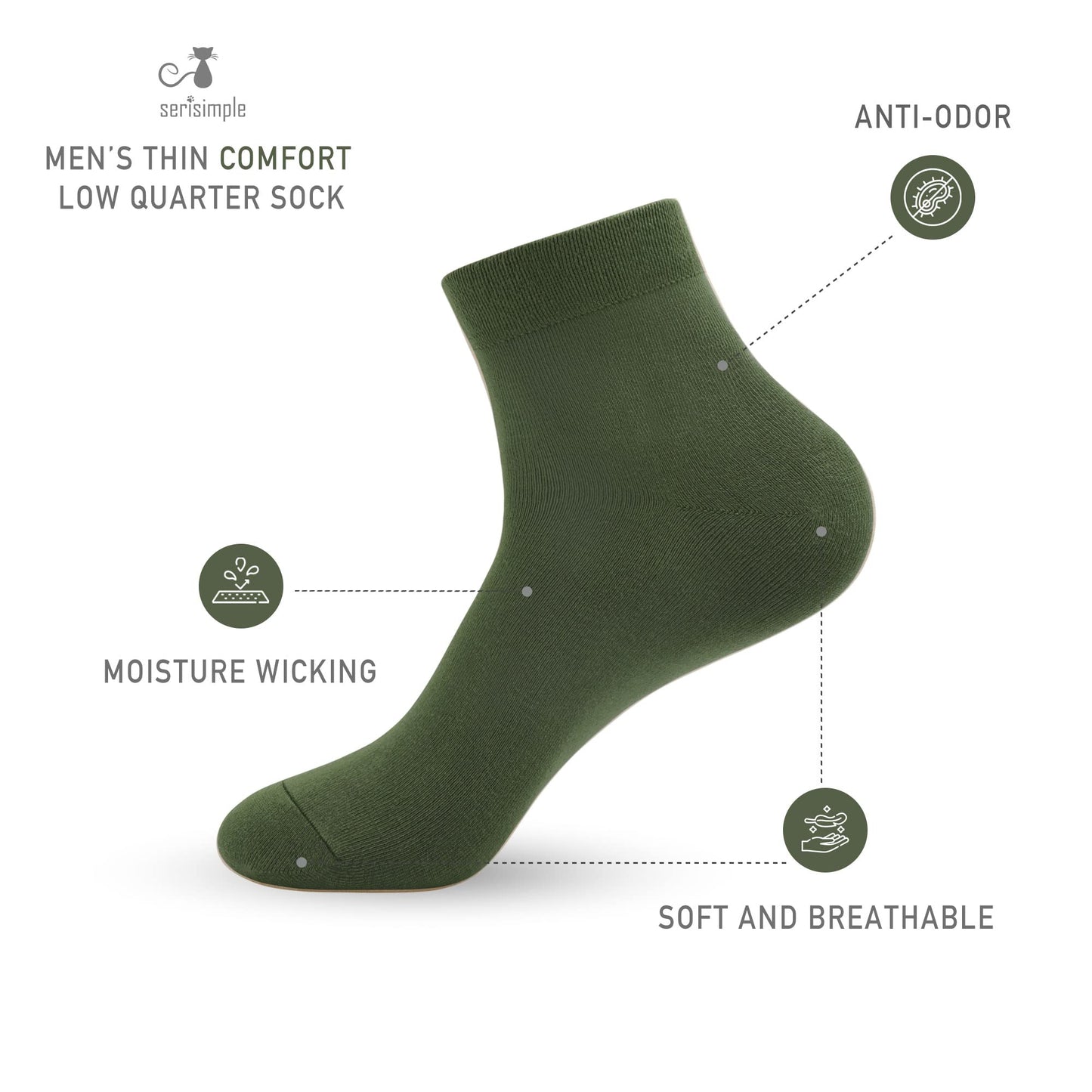 Viscose Bamboo Men’s Socks