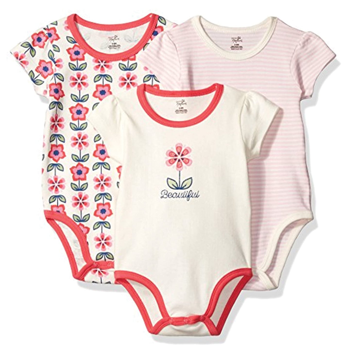 Unisex Baby Organic Cotton Bodysuits