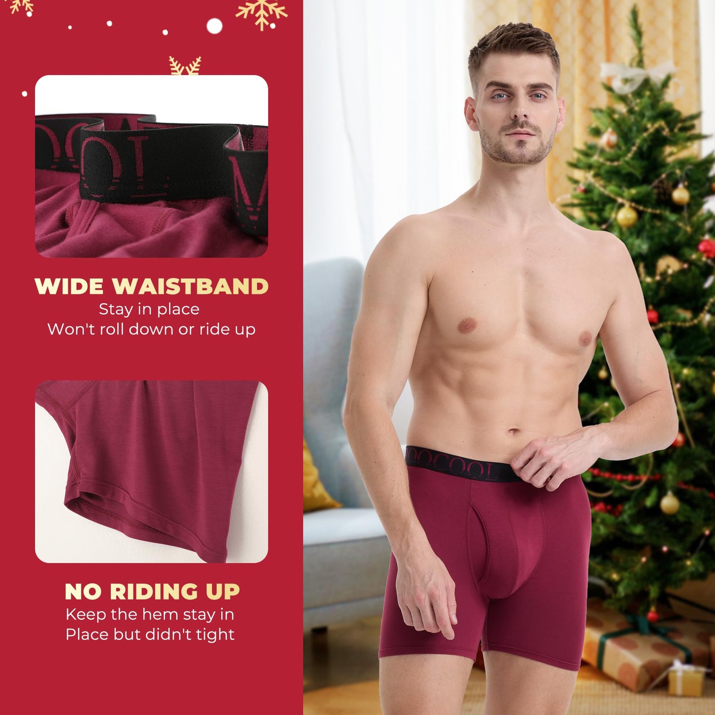 Breathable Men's Underwear Set