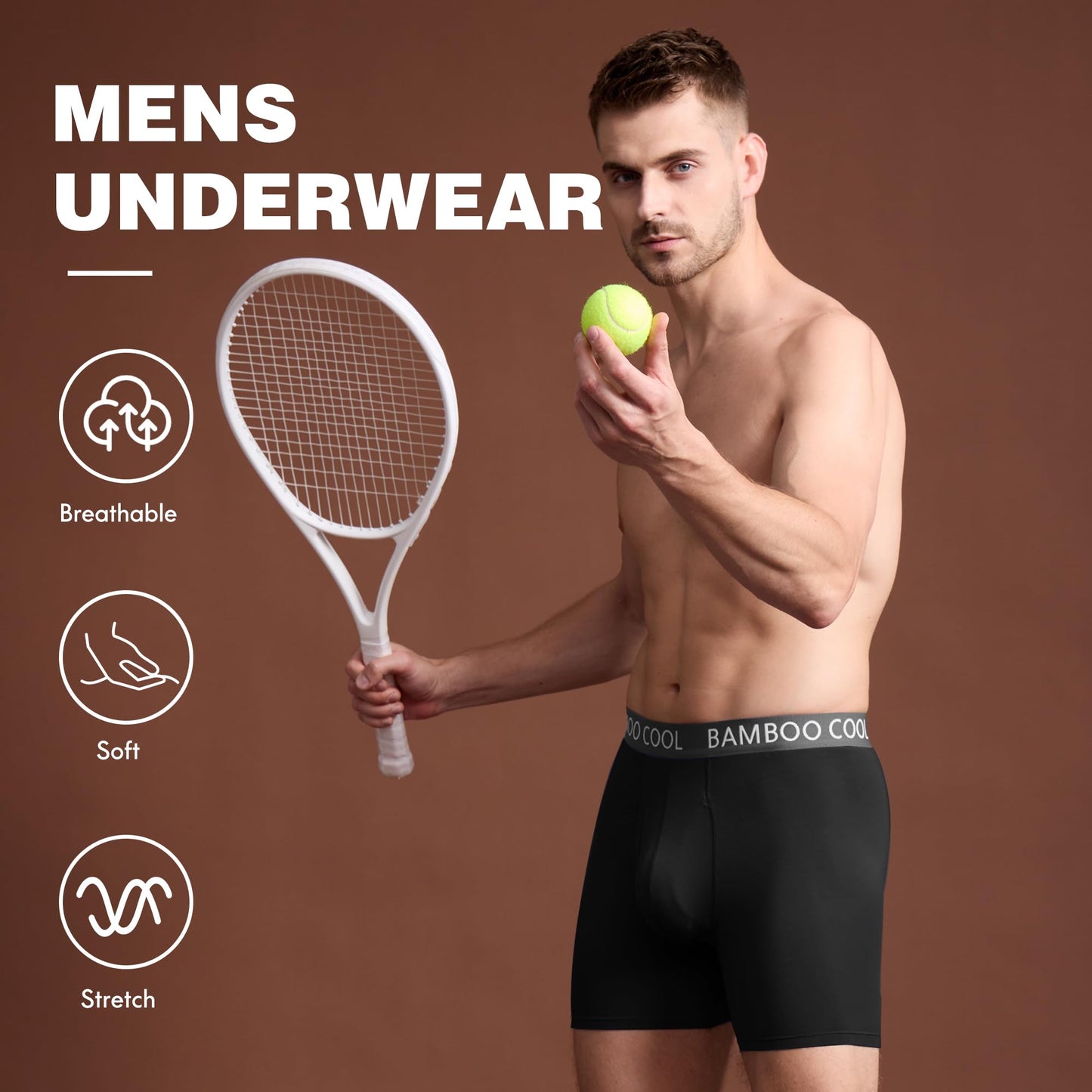 Breathable Men's Underwear Set