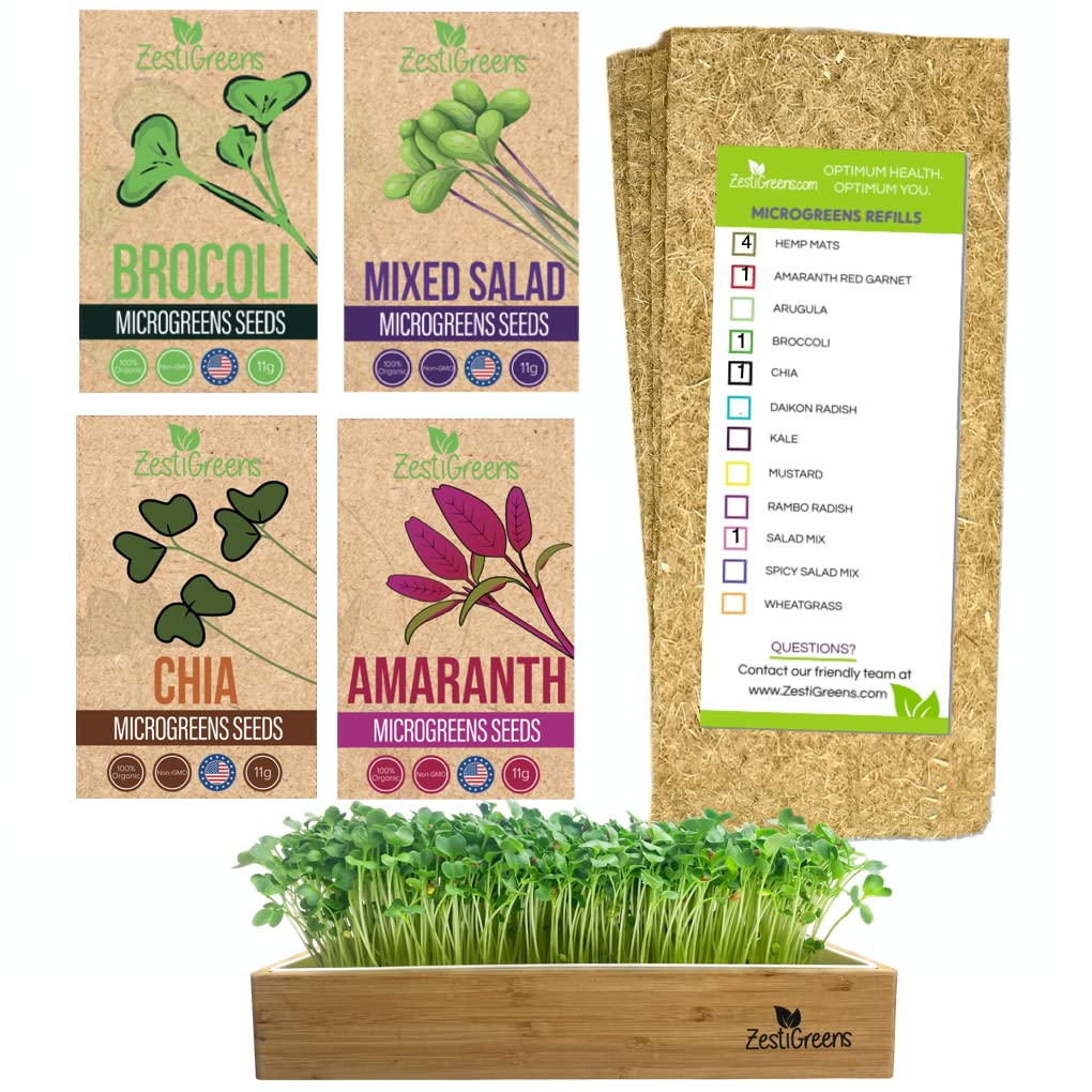 9-Seed Microgreens Refill Set