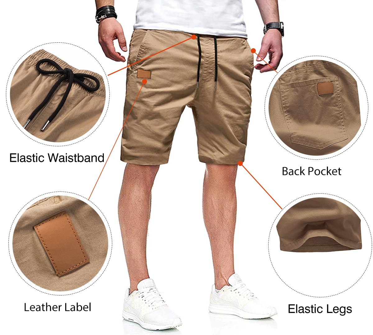 Men's Cotton Casual Shorts