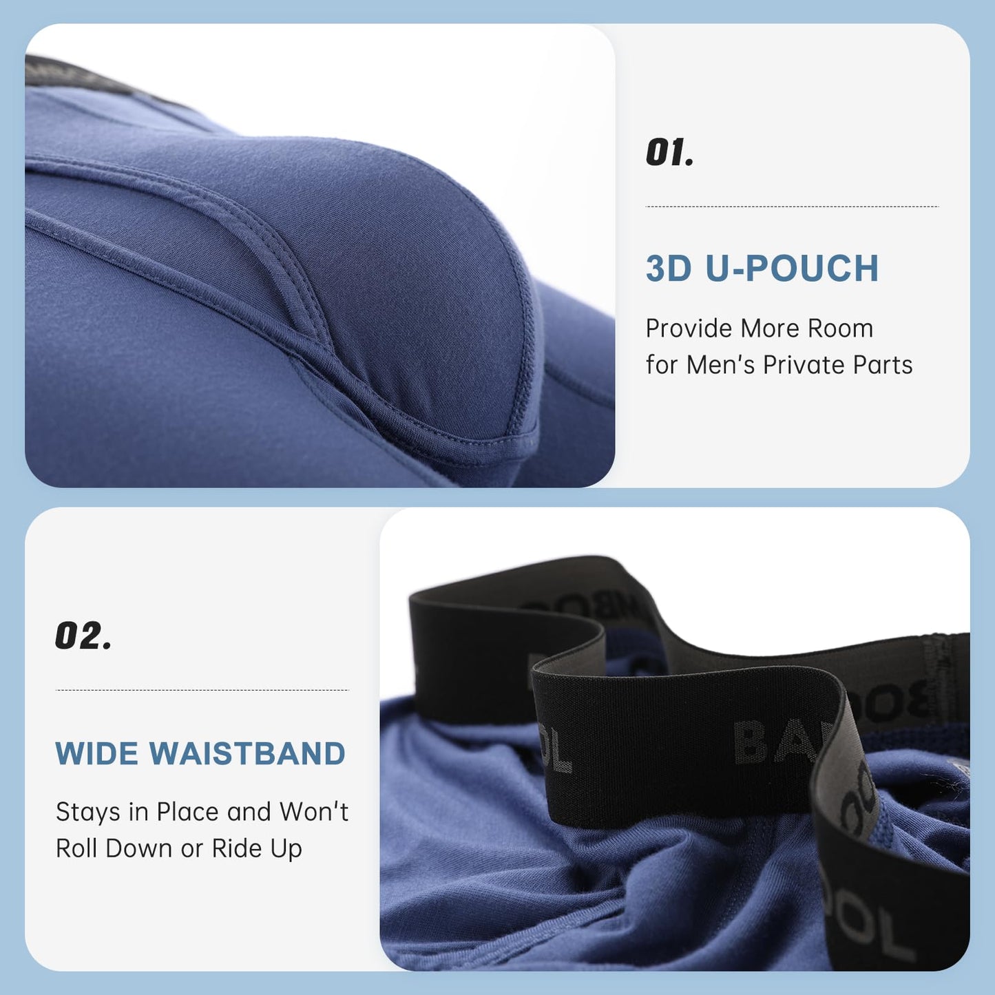 Breathable Men's Underwear Set