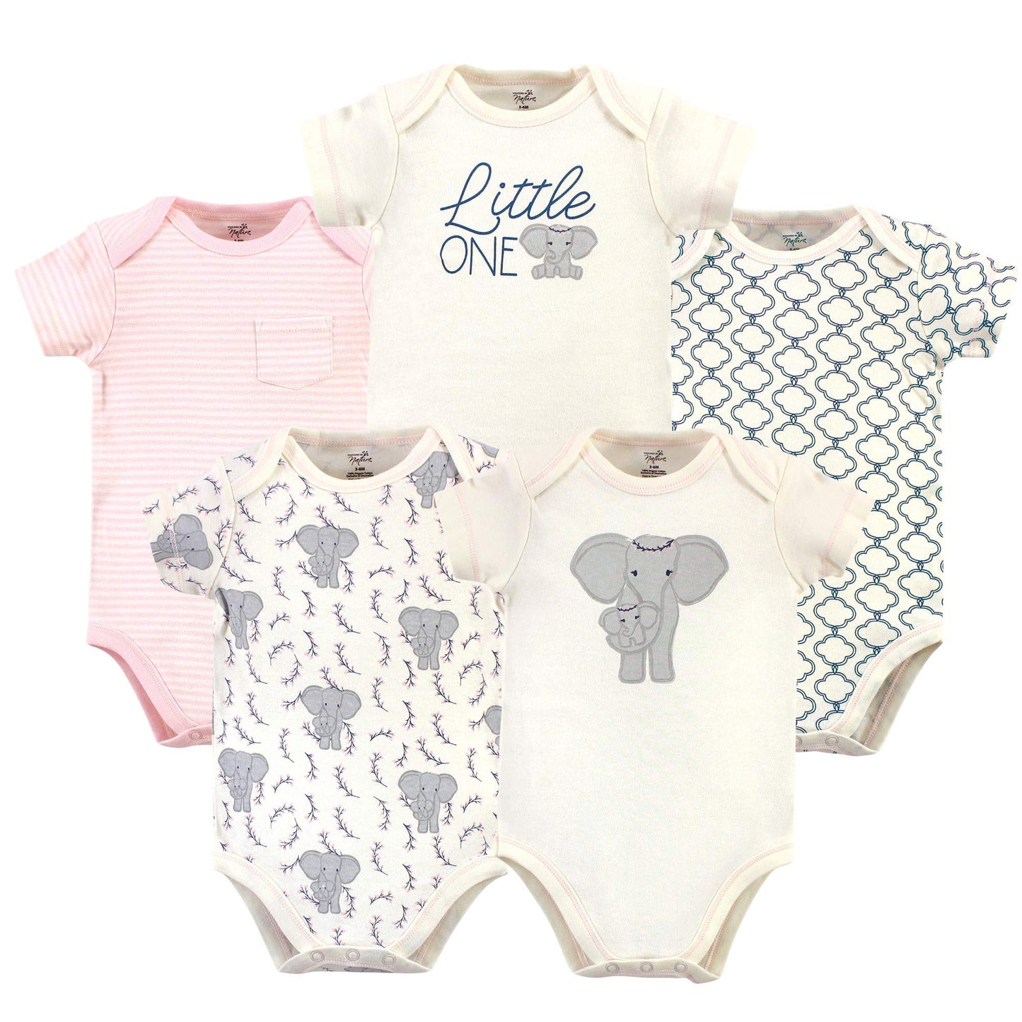 Unisex Baby Organic Cotton Bodysuits