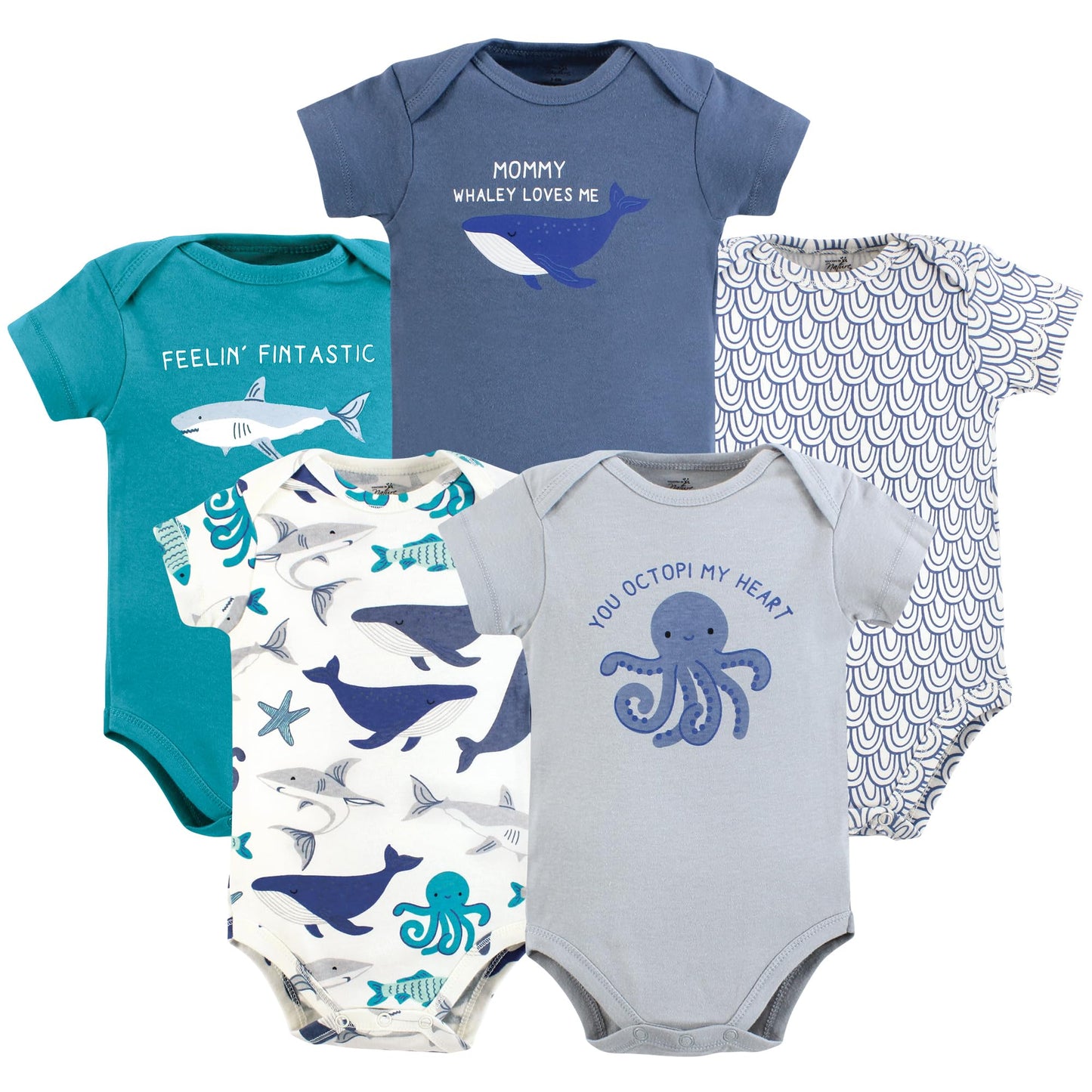 Unisex Baby Organic Cotton Bodysuits