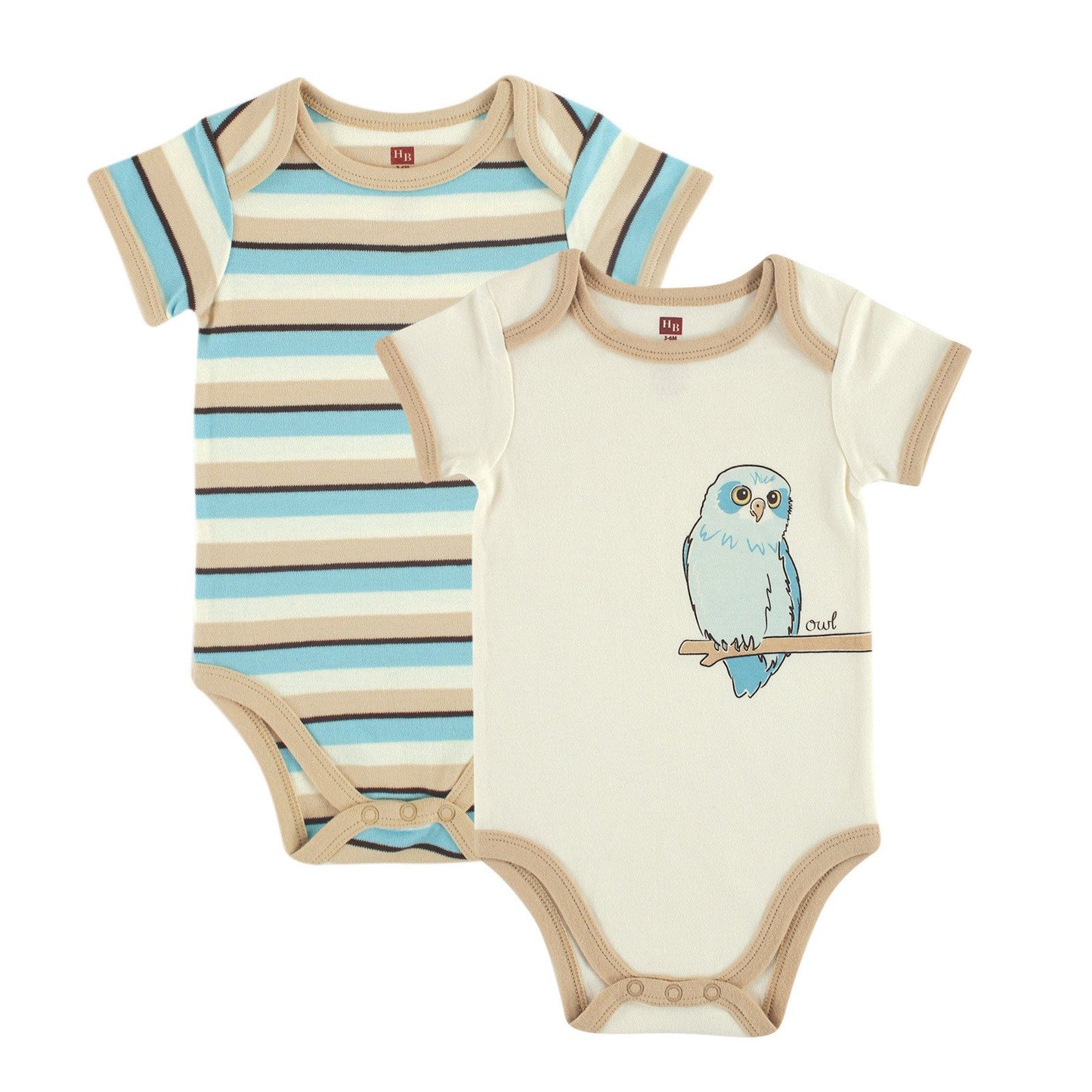 Unisex Baby Organic Cotton Bodysuits