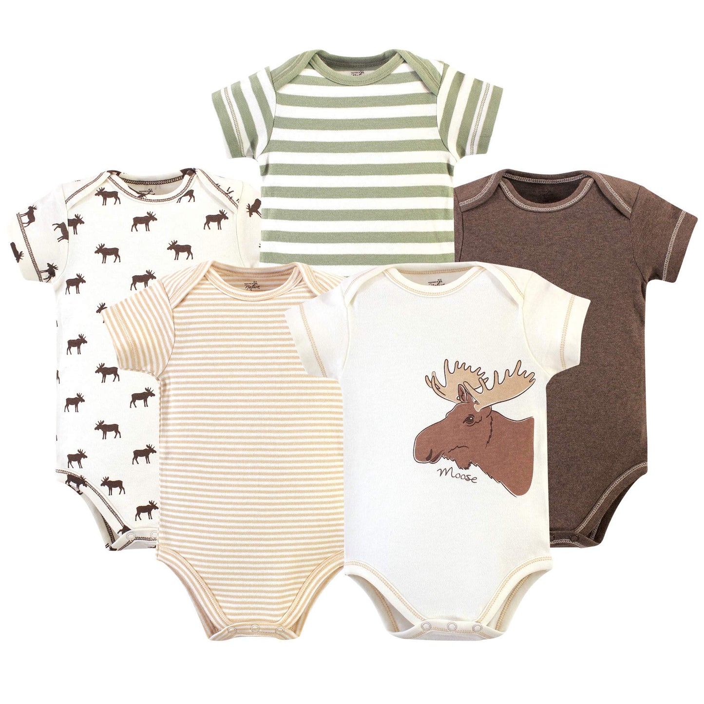 Unisex Baby Organic Cotton Bodysuits