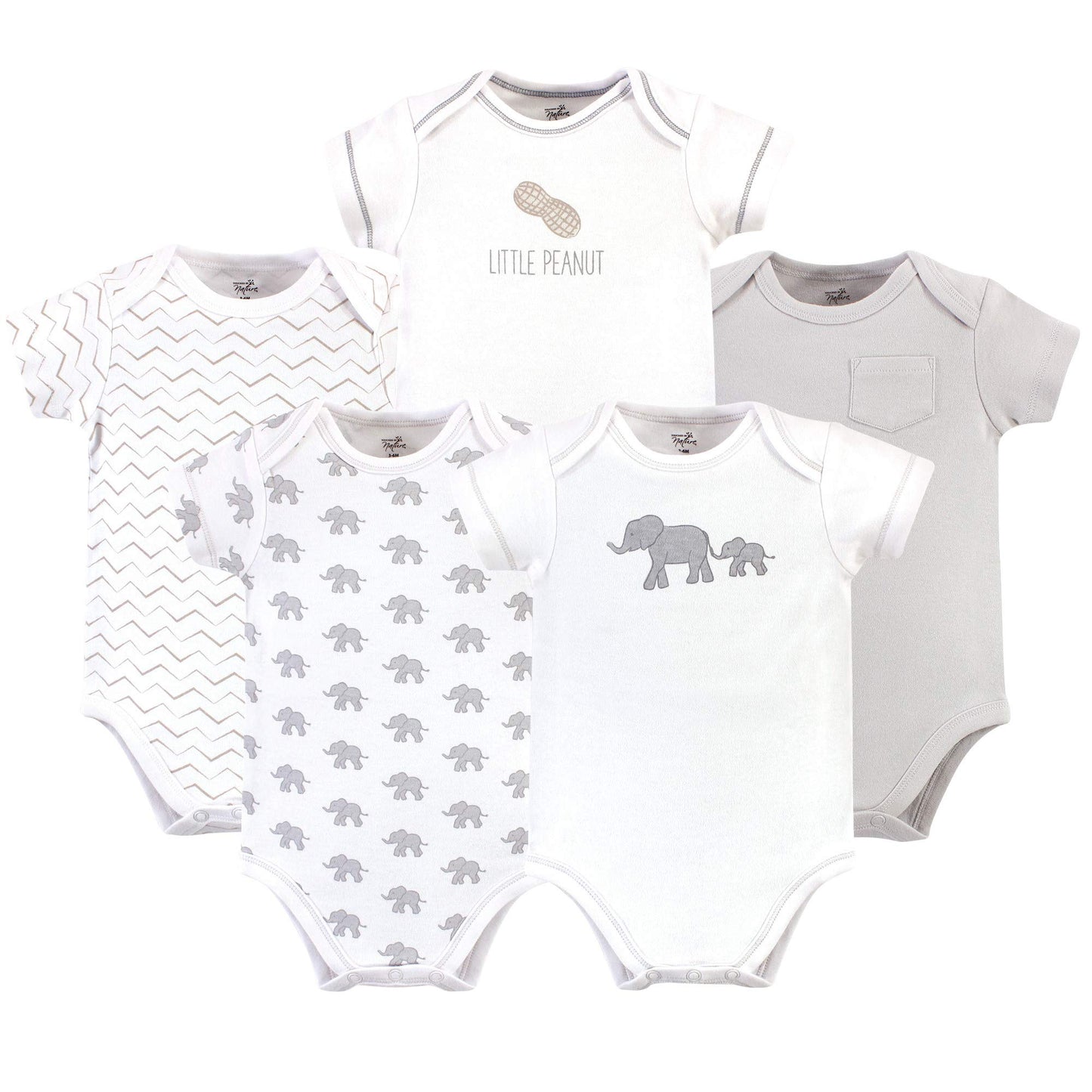 Unisex Baby Organic Cotton Bodysuits