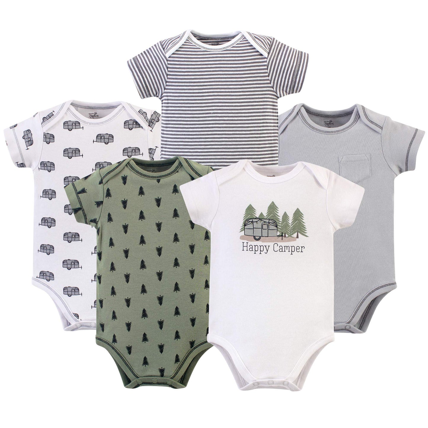 Unisex Baby Organic Cotton Bodysuits