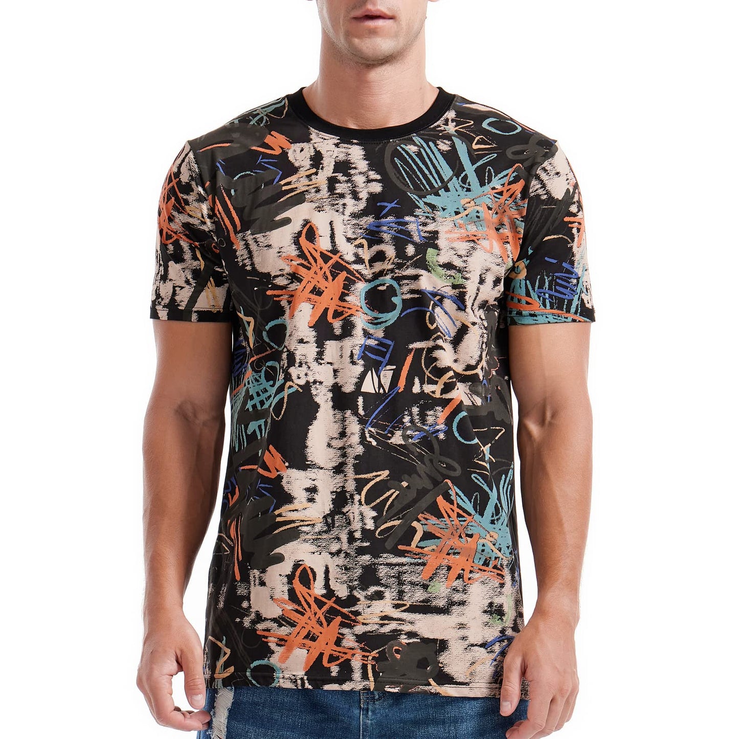 Men's Hipster Print Tee