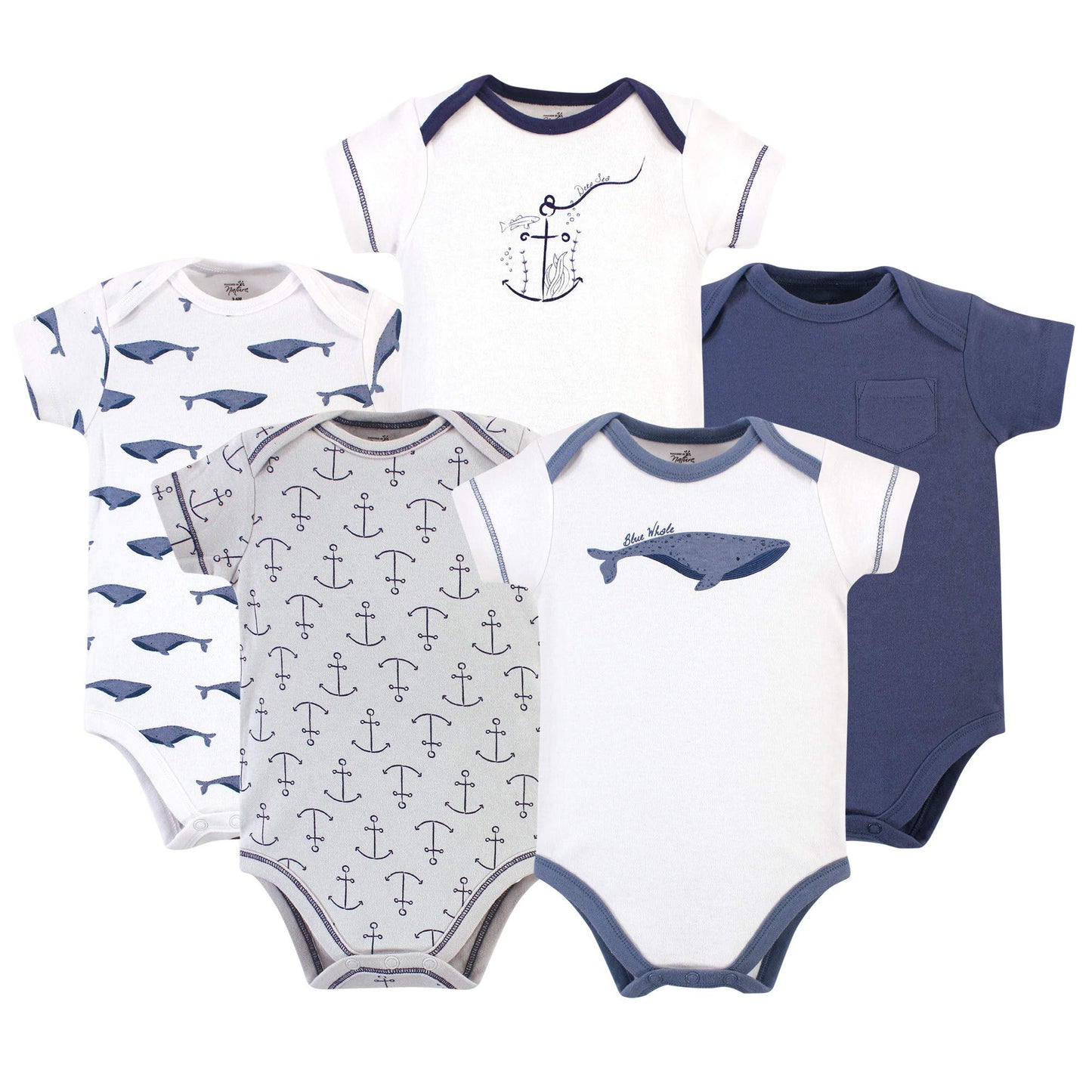 Unisex Baby Organic Cotton Bodysuits