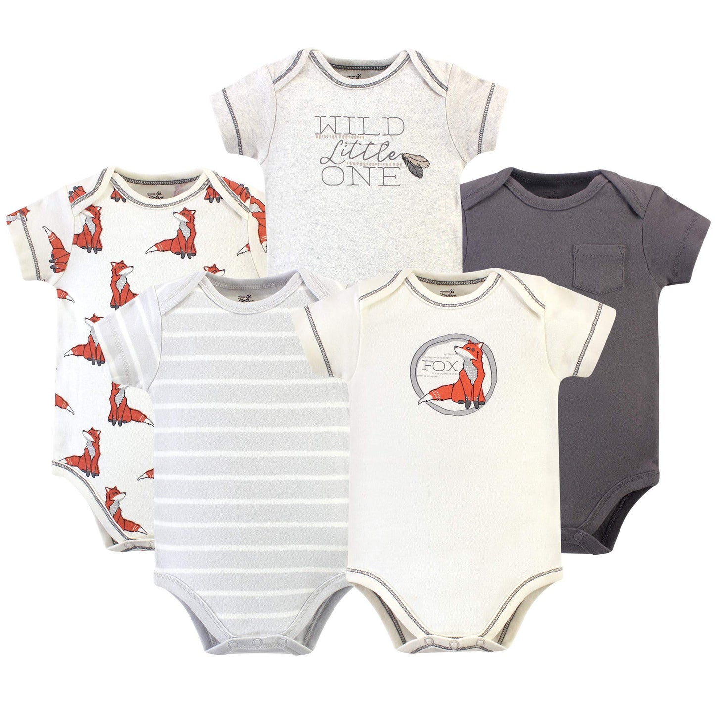 Unisex Baby Organic Cotton Bodysuits