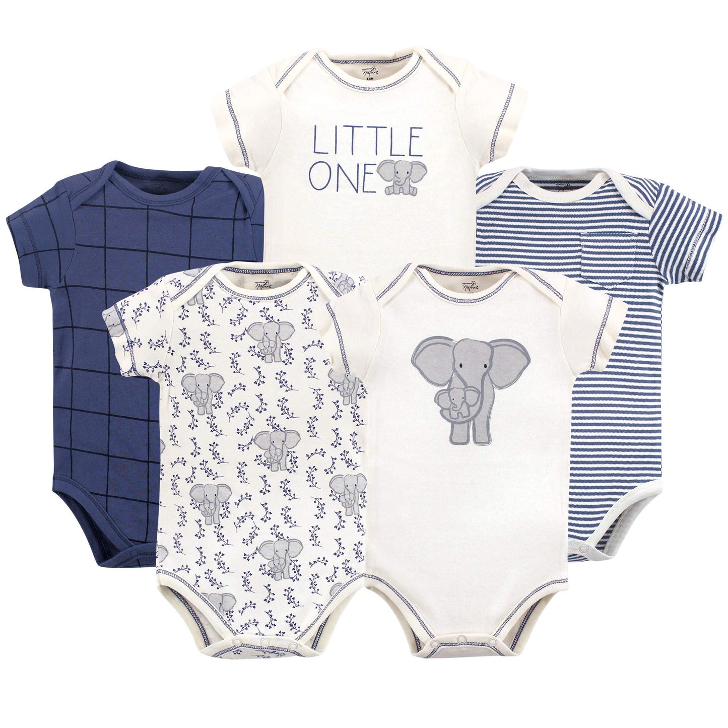 Unisex Baby Organic Cotton Bodysuits