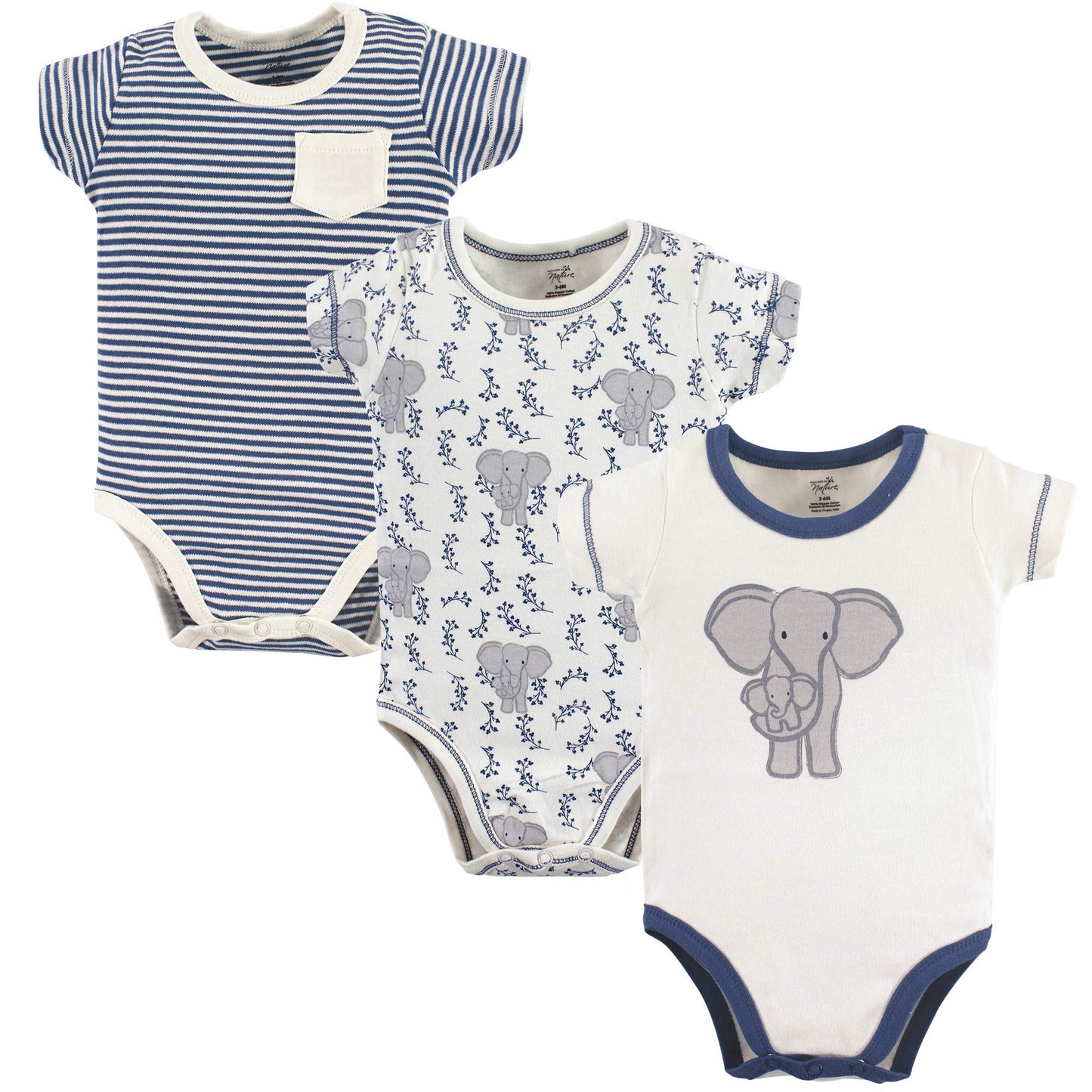 Unisex Baby Organic Cotton Bodysuits