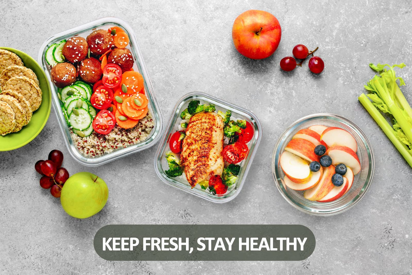 Airtight Meal Prep Containers