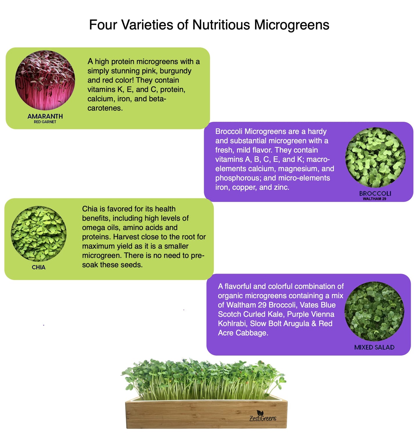 9-Seed Microgreens Refill Set