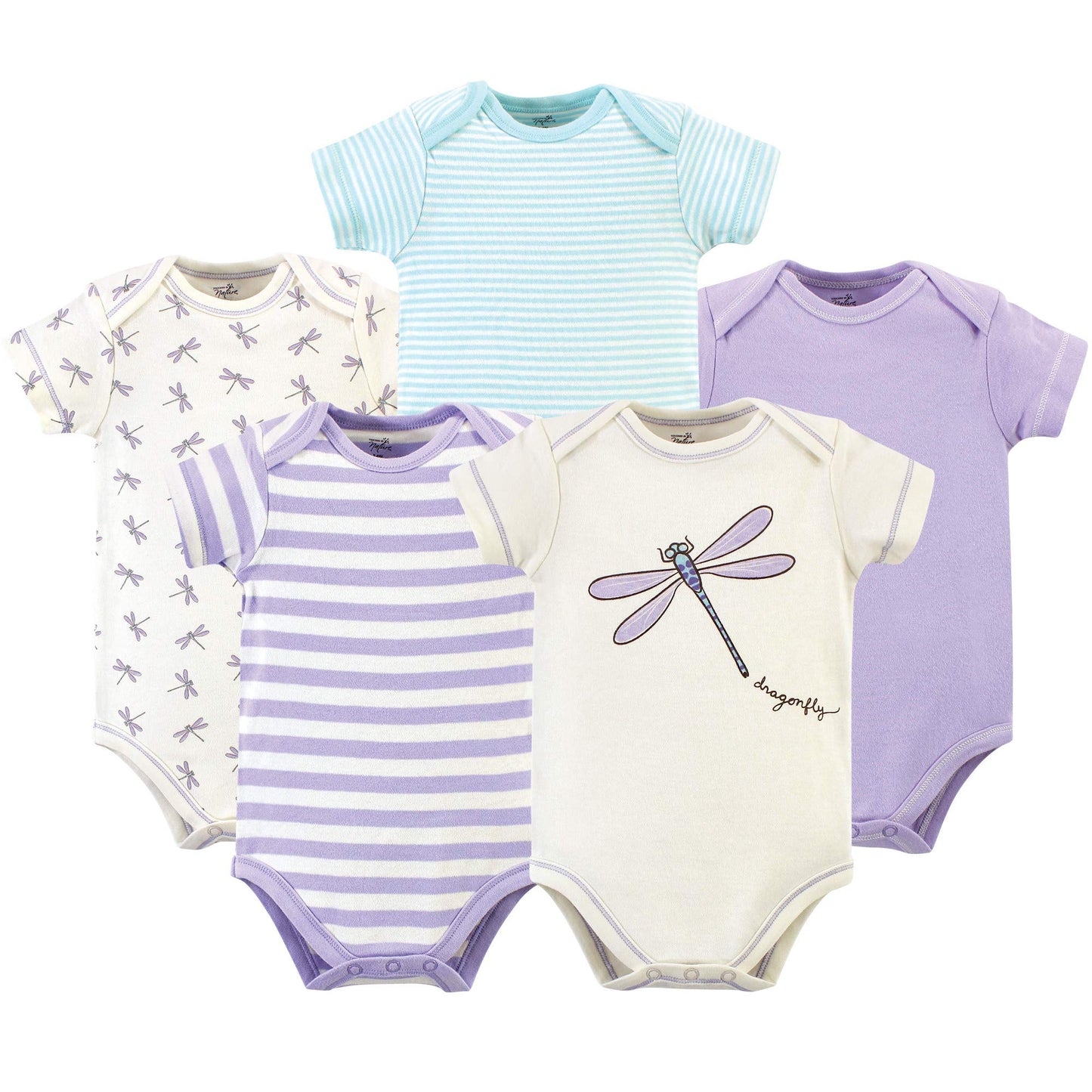 Unisex Baby Organic Cotton Bodysuits