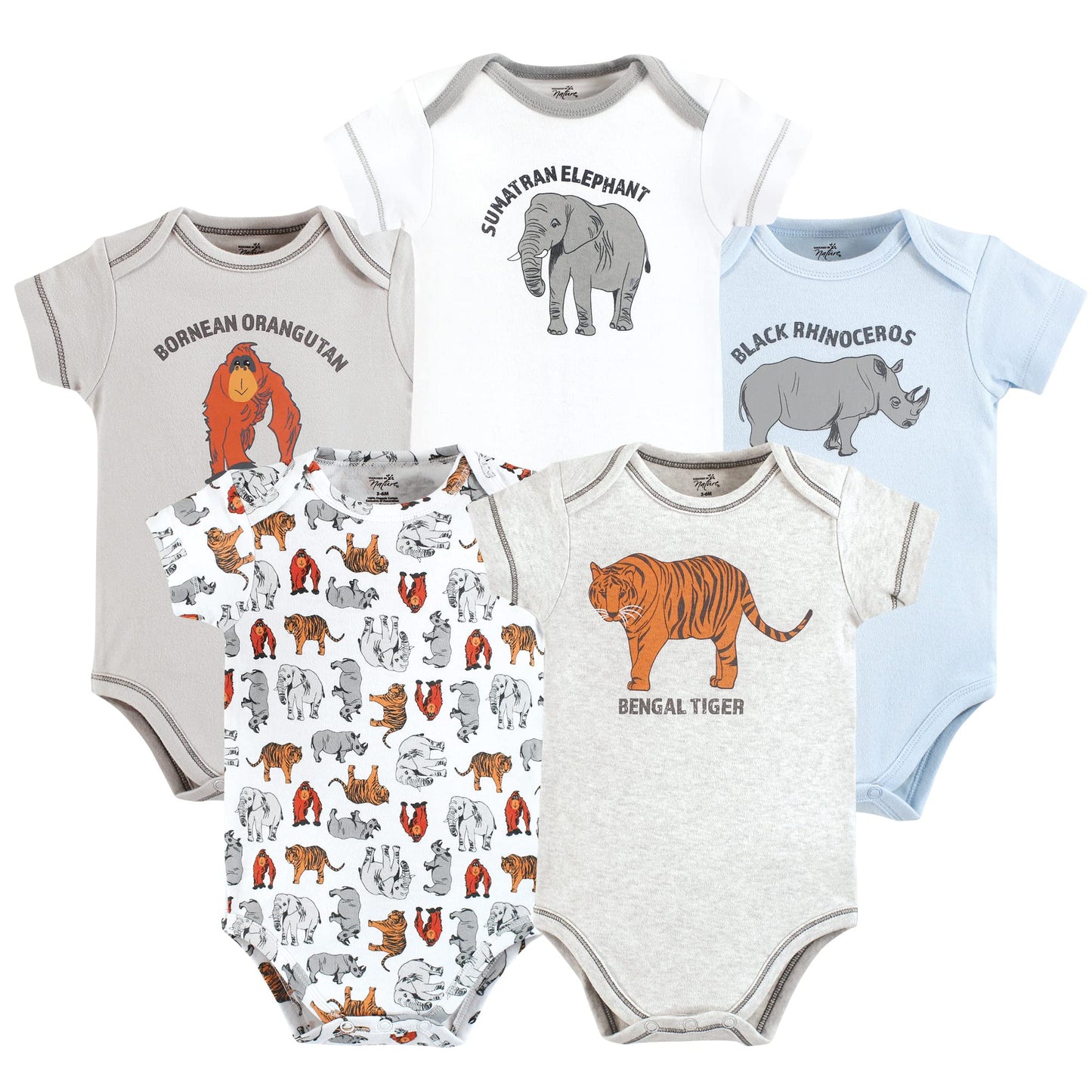 Unisex Baby Organic Cotton Bodysuits