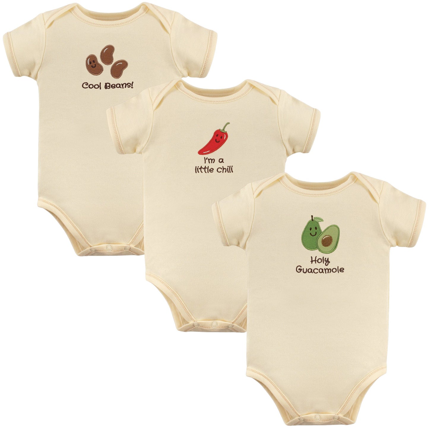 Unisex Baby Organic Cotton Bodysuits