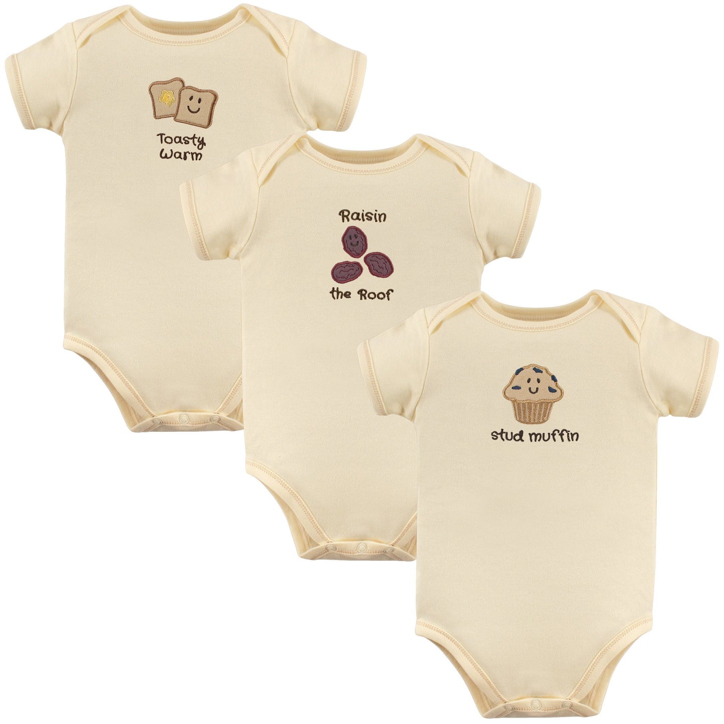 Unisex Baby Organic Cotton Bodysuits