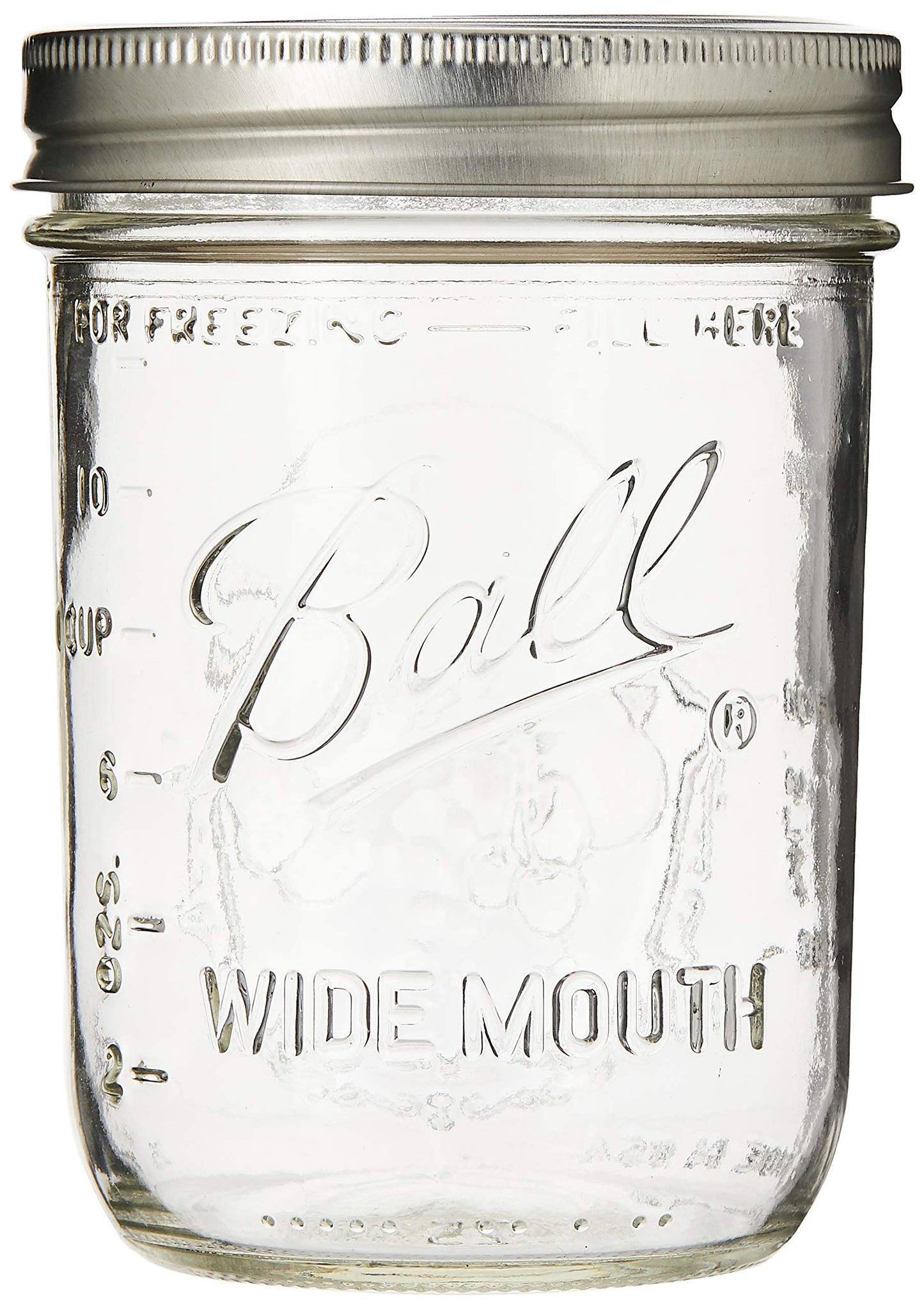 Wide Mason Jars with Lids