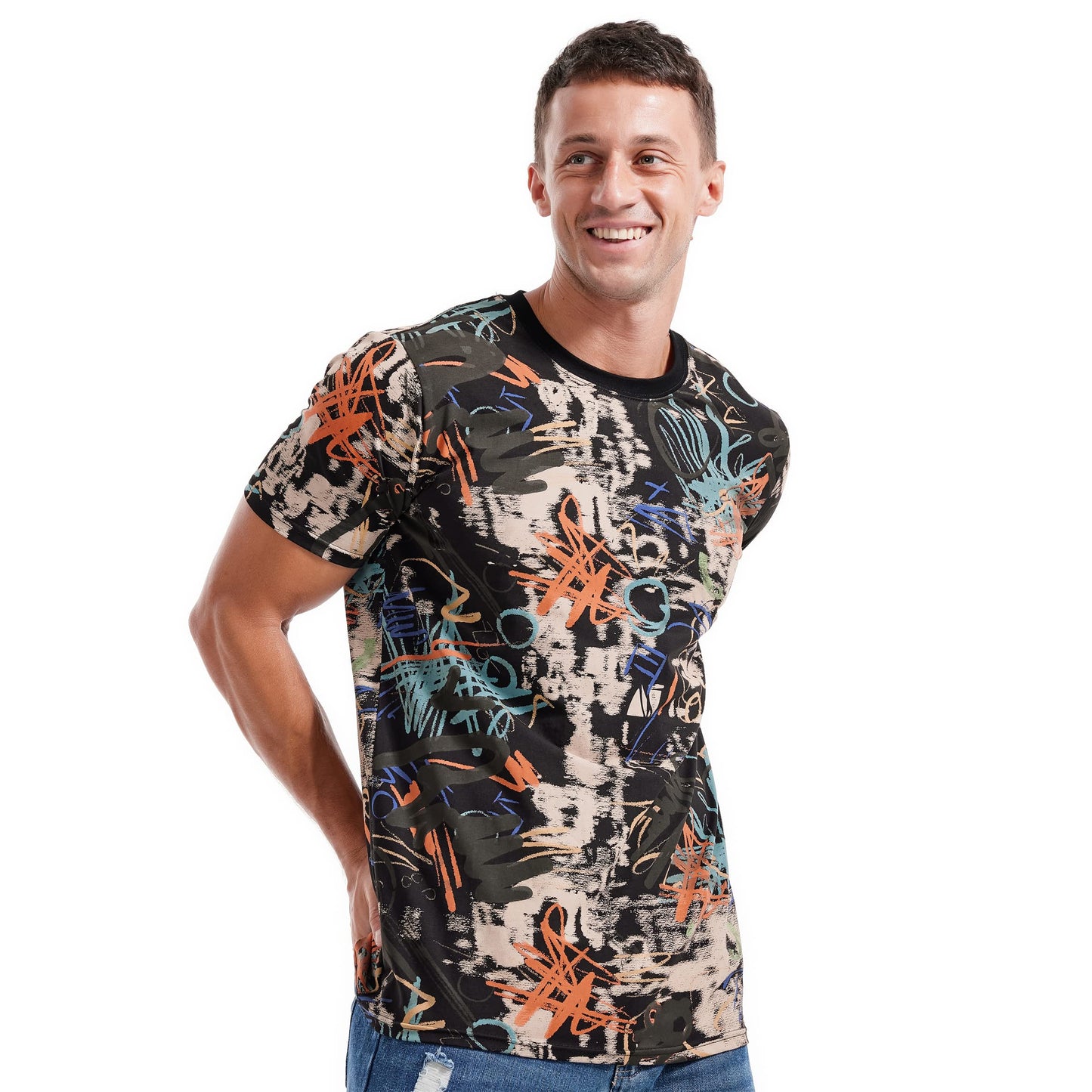 Men's Hipster Print Tee