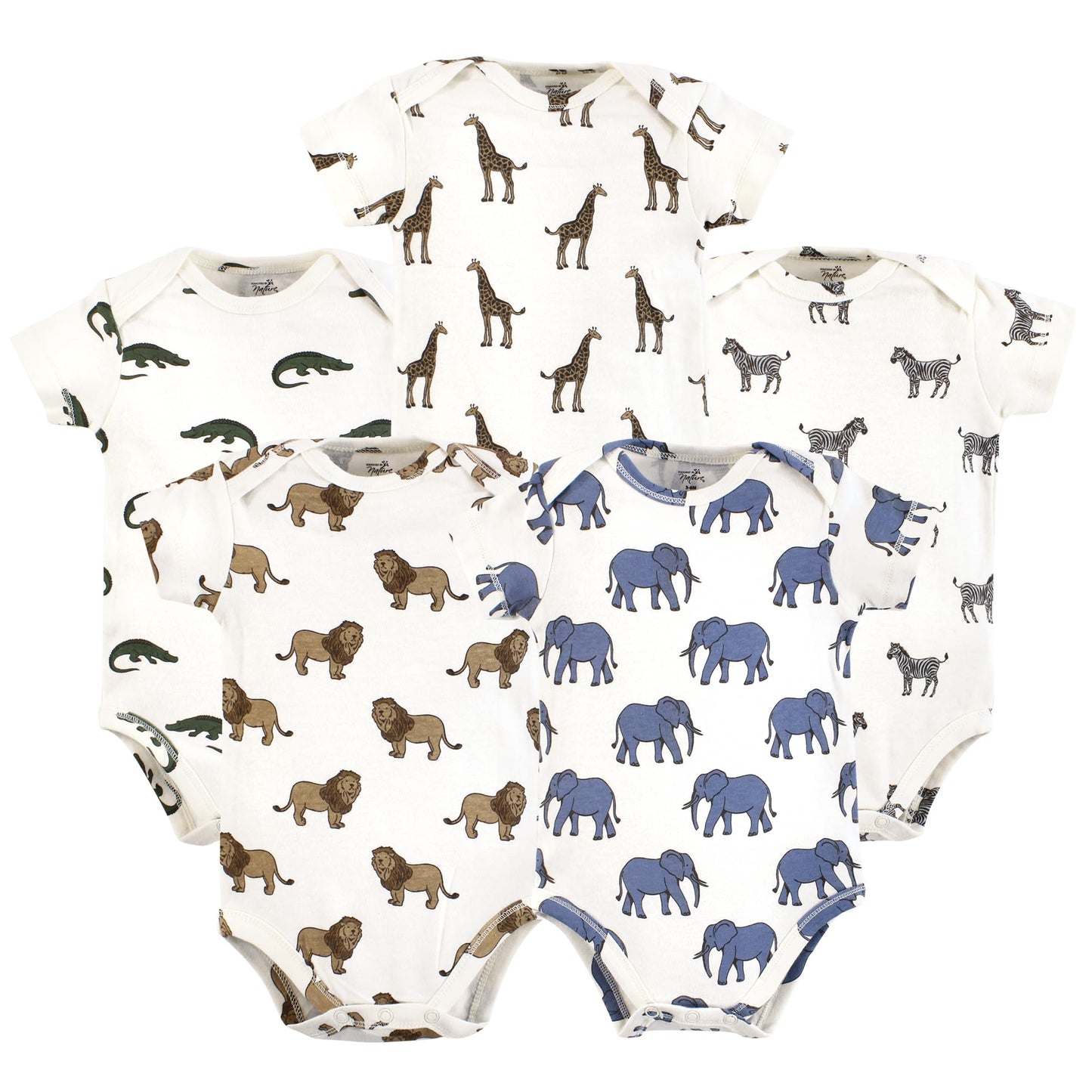 Unisex Baby Organic Cotton Bodysuits