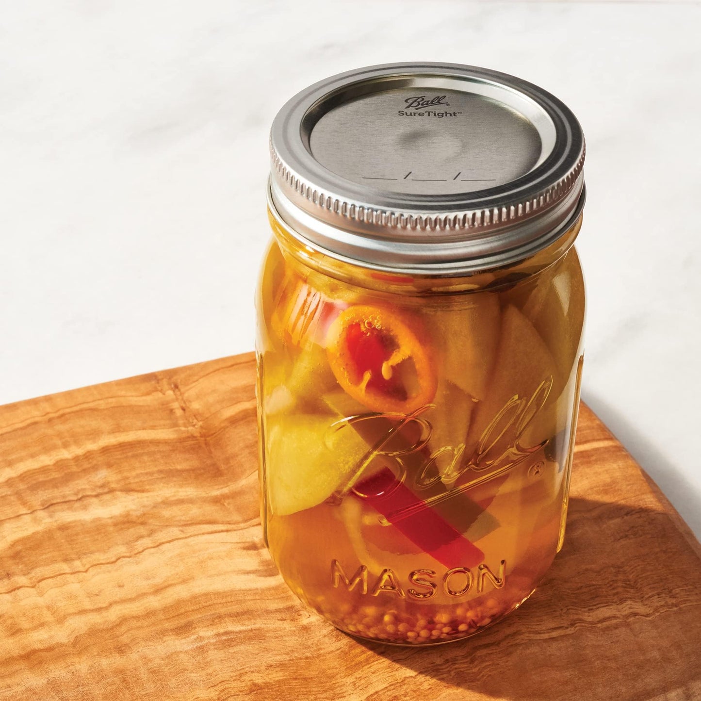 Wide Mason Jars with Lids