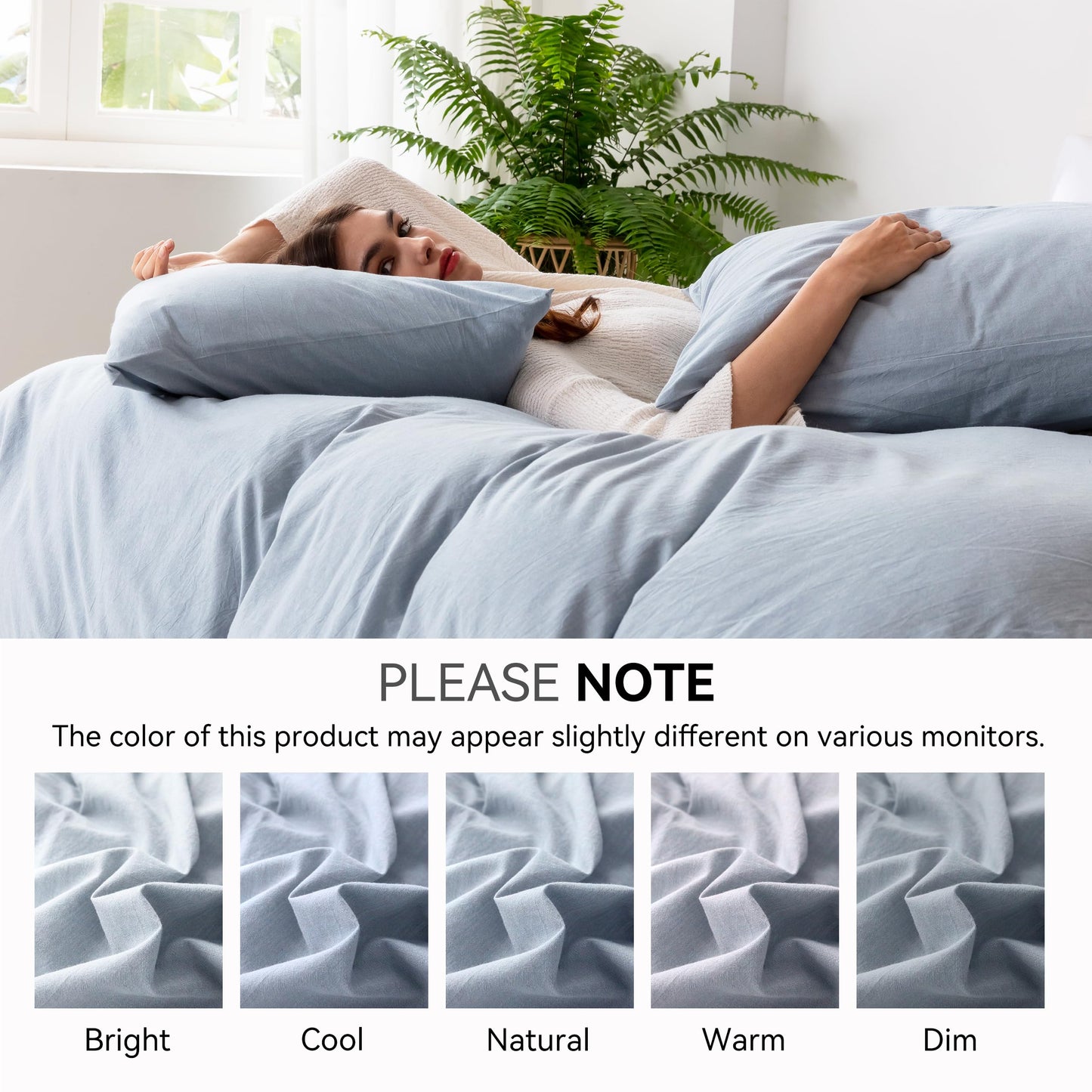 Breathable Cotton Duvet Set