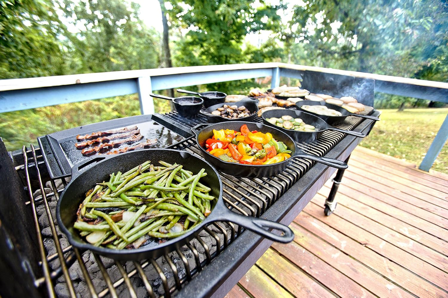 Heavy-Duty Cast Iron Skillet