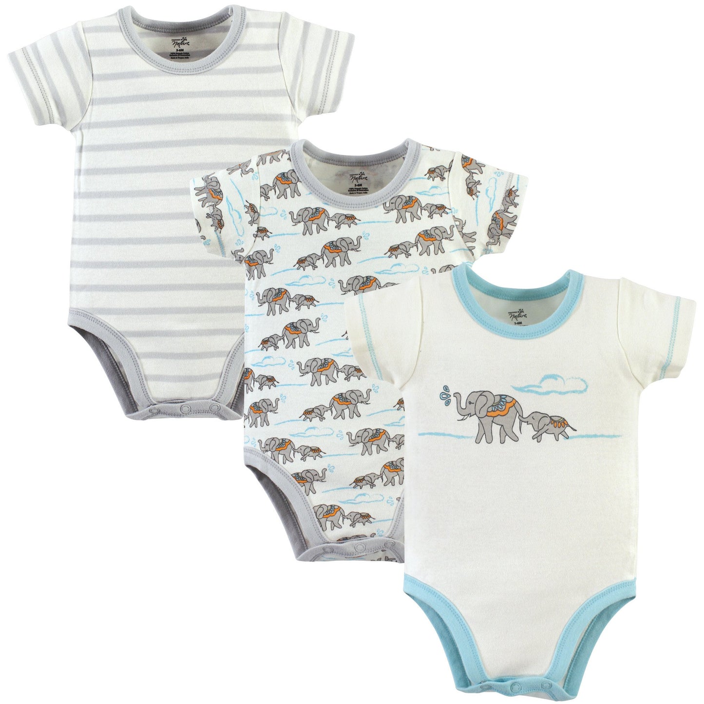 Unisex Baby Organic Cotton Bodysuits