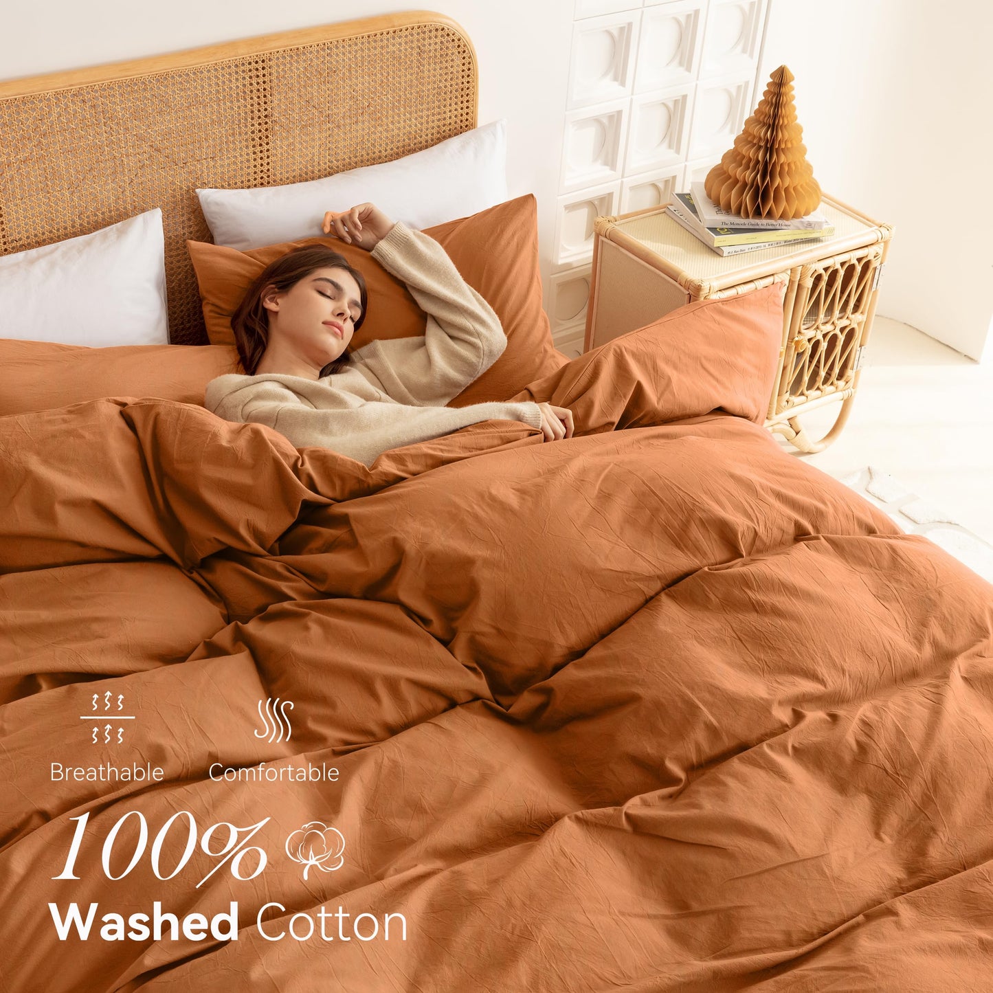 Breathable Cotton Duvet Set