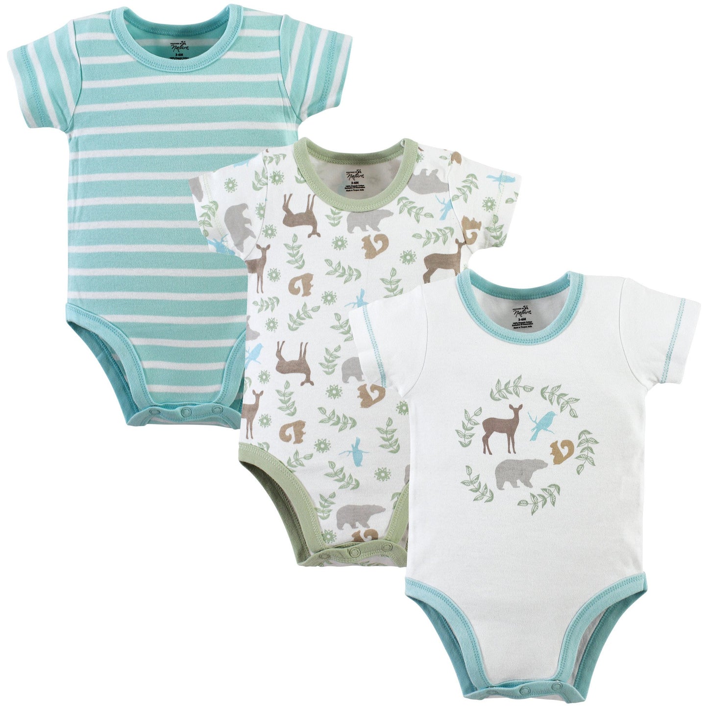 Unisex Baby Organic Cotton Bodysuits